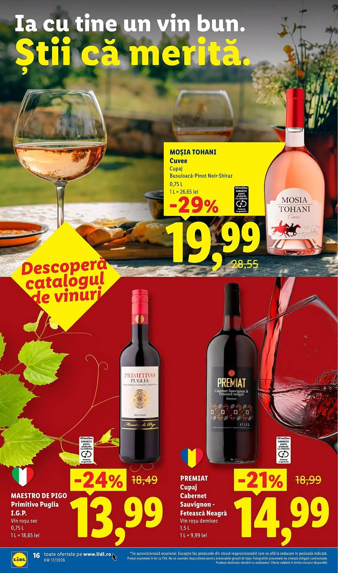 Catalog Catalog Lidl de la 20 aprilie până la 26 aprilie 2026 - Revista Pagina 16