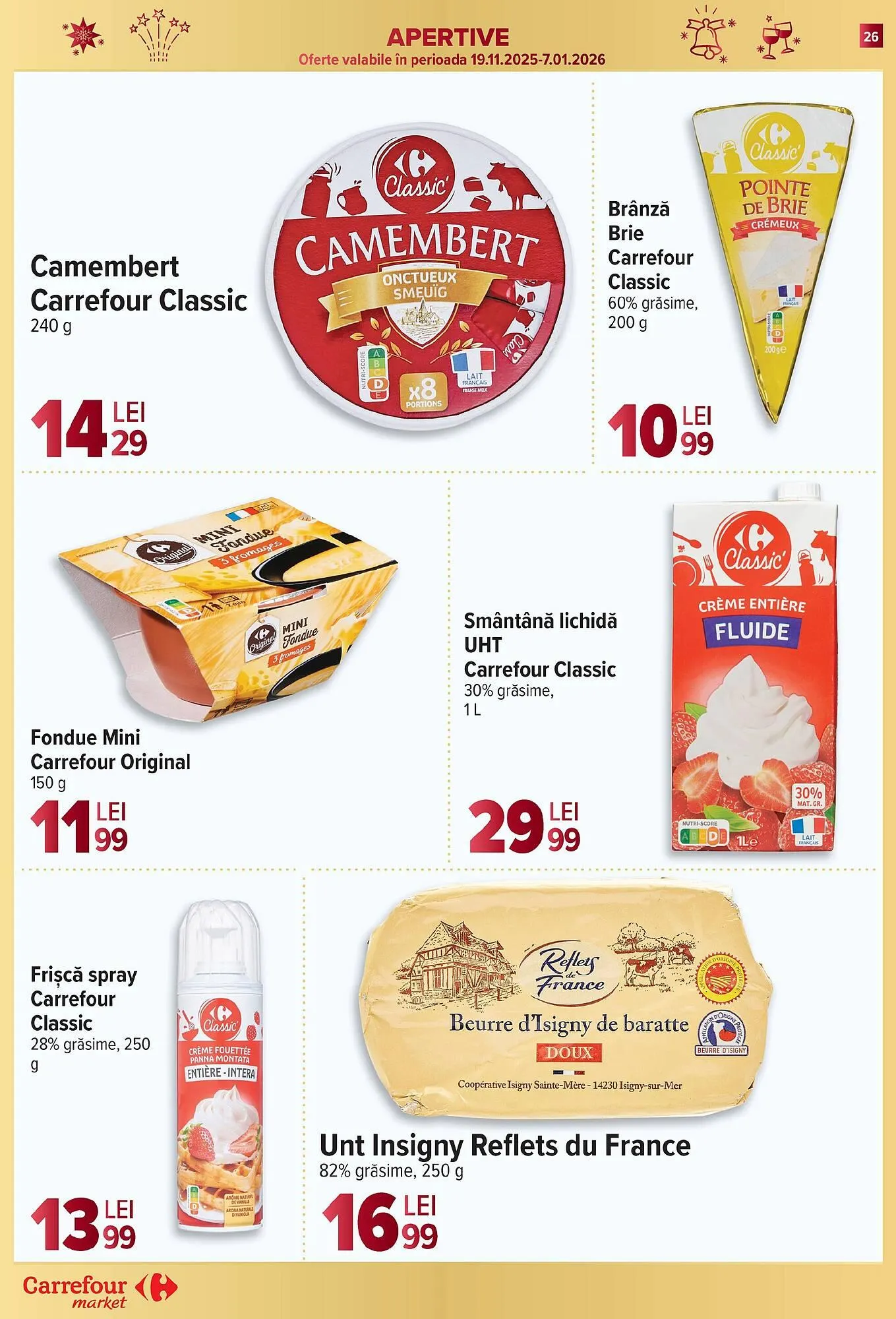 Catalog Catalog Carrefour Market de la 27 decembrie până la 7 ianuarie 2026 - Revista Pagina 14