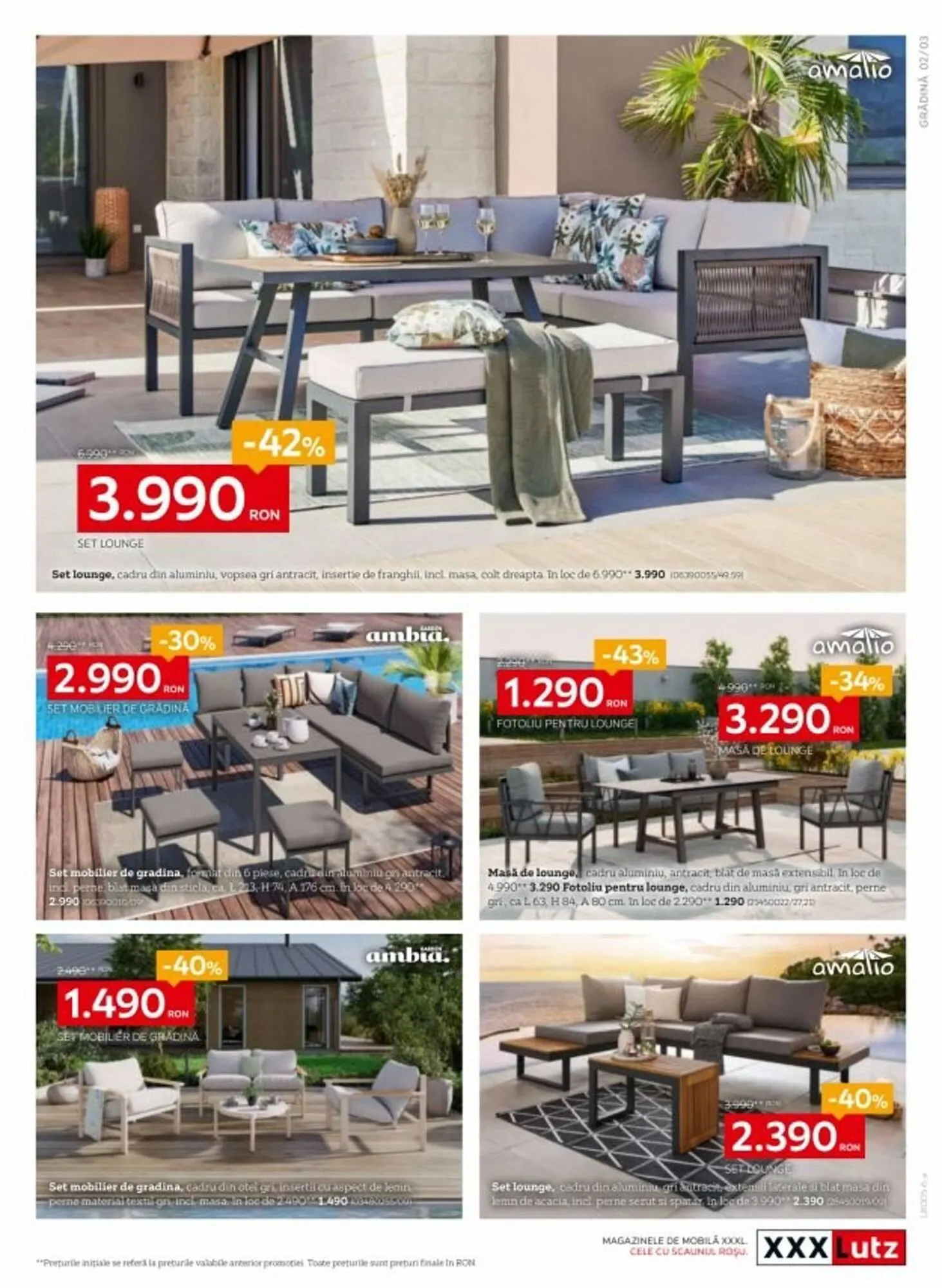 Catalog Catalog XXXLutz de la 4 mai până la 31 mai 2026 - Revista Pagina 3