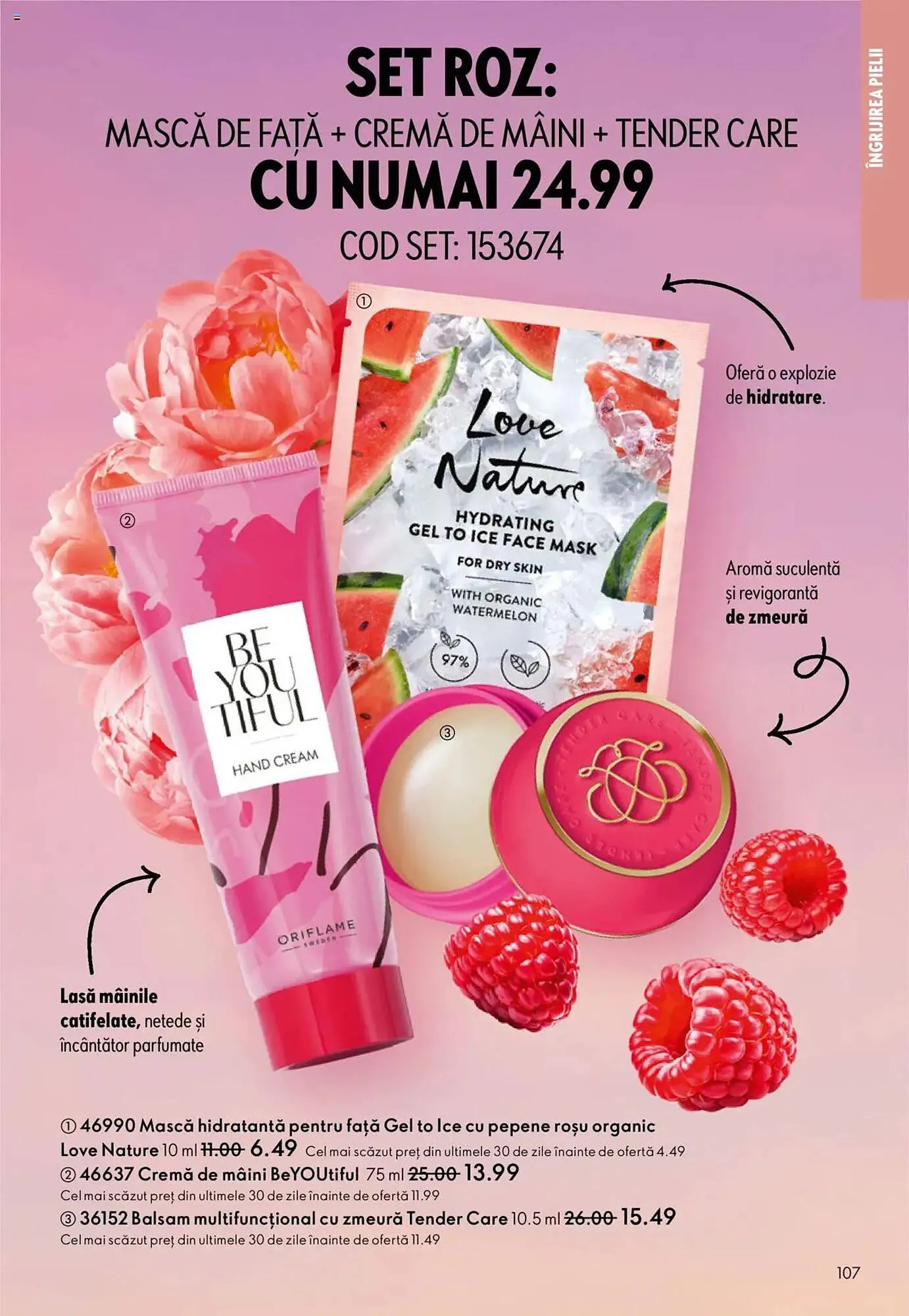 Catalog Catalog Oriflame de la 30 septembrie până la 21 octombrie 2025 - Revista Pagina 107