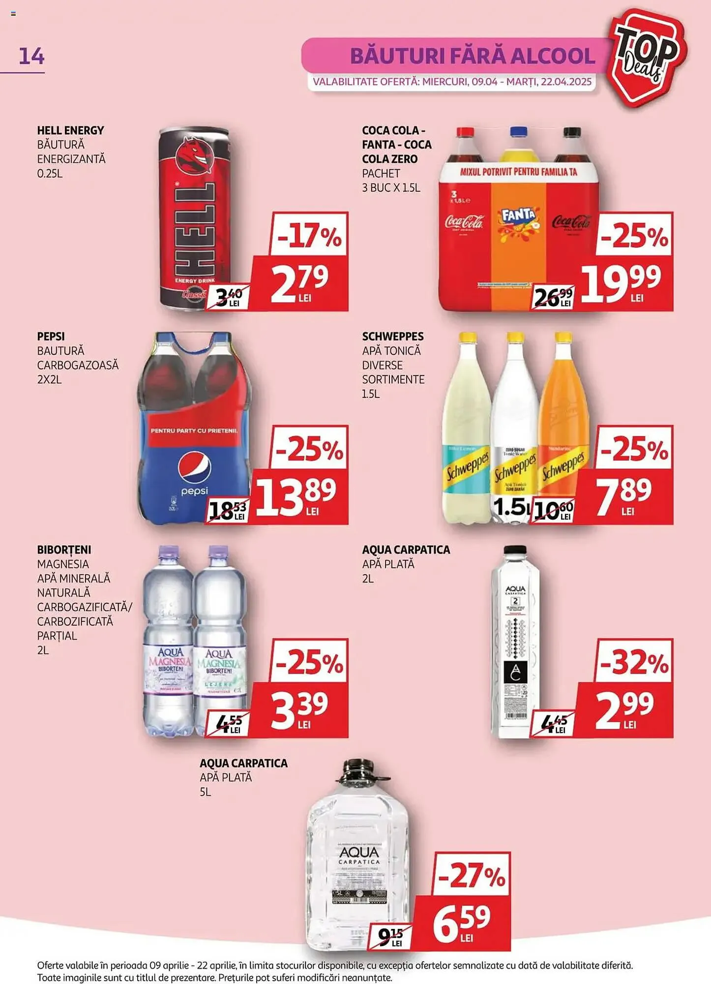 Catalog Catalog Auchan de la 9 aprilie până la 22 aprilie 2025 - Revista Pagina 14