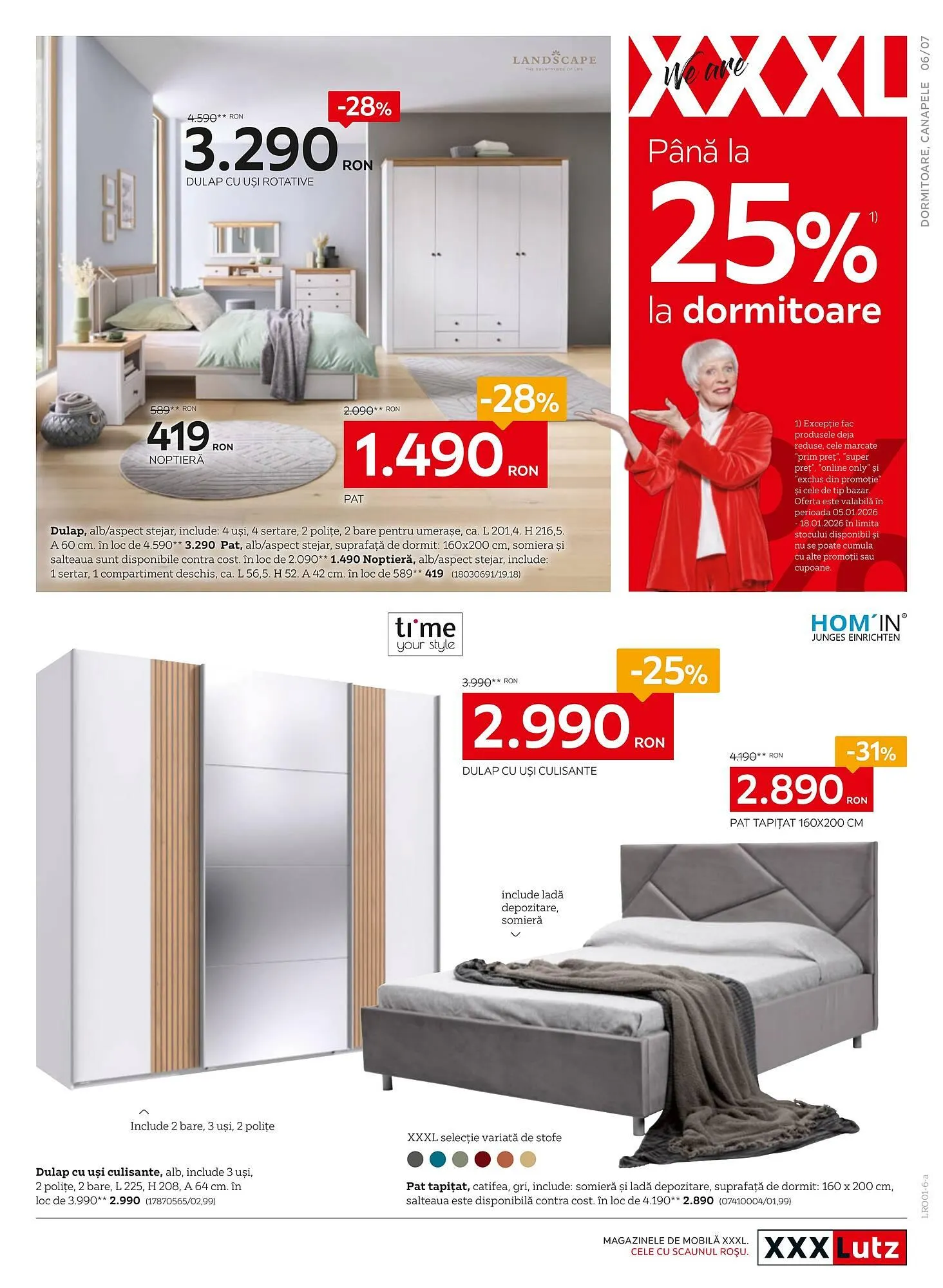Catalog Catalog XXXLutz de la 5 ianuarie până la 1 februarie 2026 - Revista Pagina 7