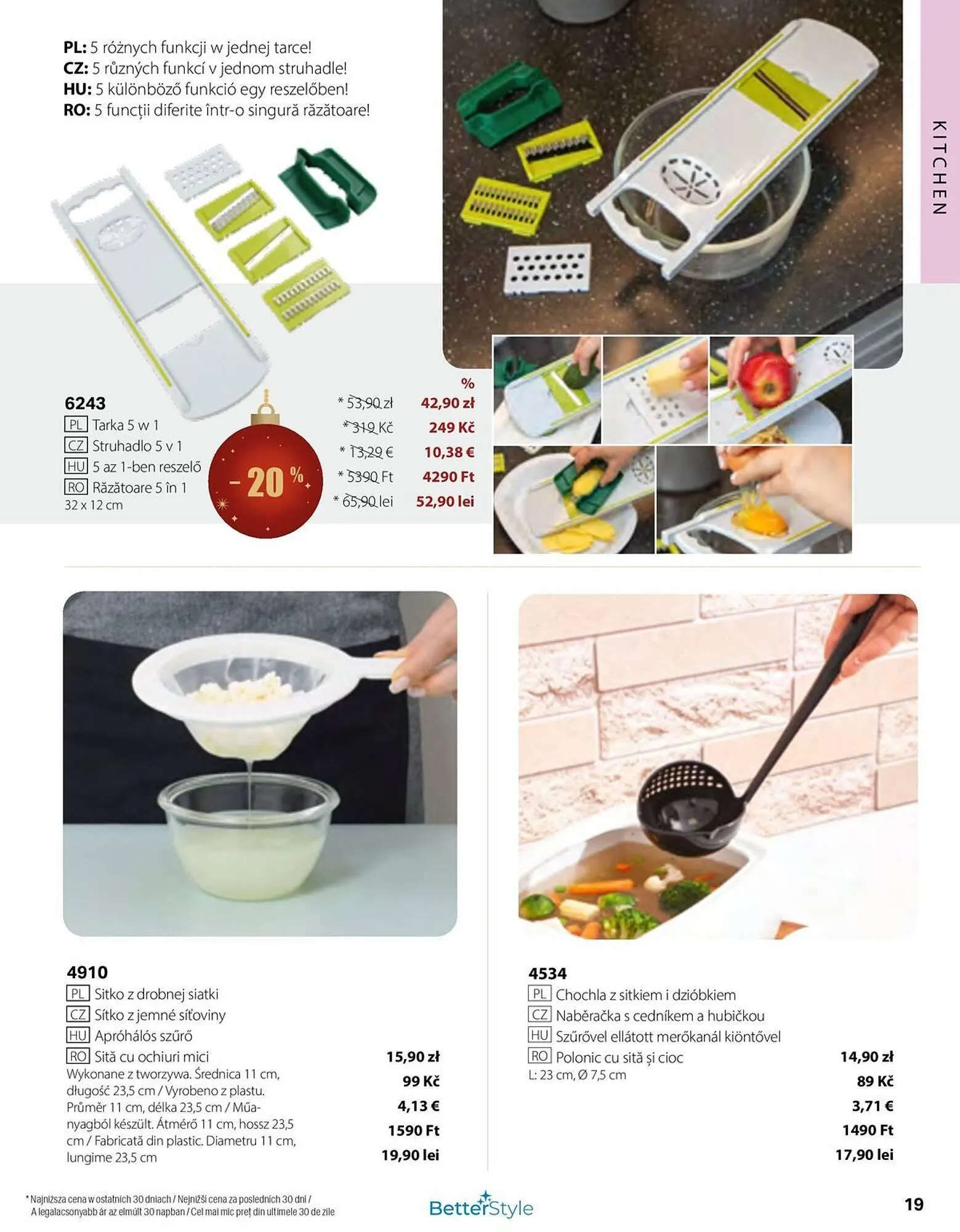 Catalog Catalog BetterStyle de la 3 decembrie până la 31 decembrie 2025 - Revista Pagina 19