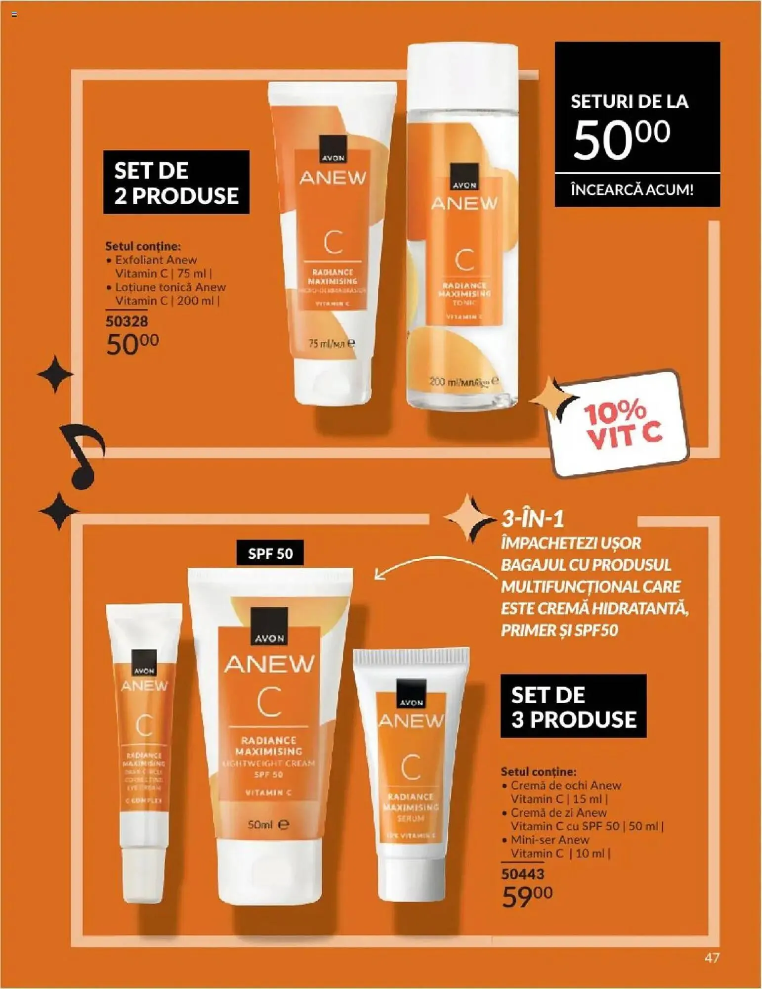 Catalog Catalog Avon de la 31 mai până la 30 iunie 2025 - Revista Pagina 47