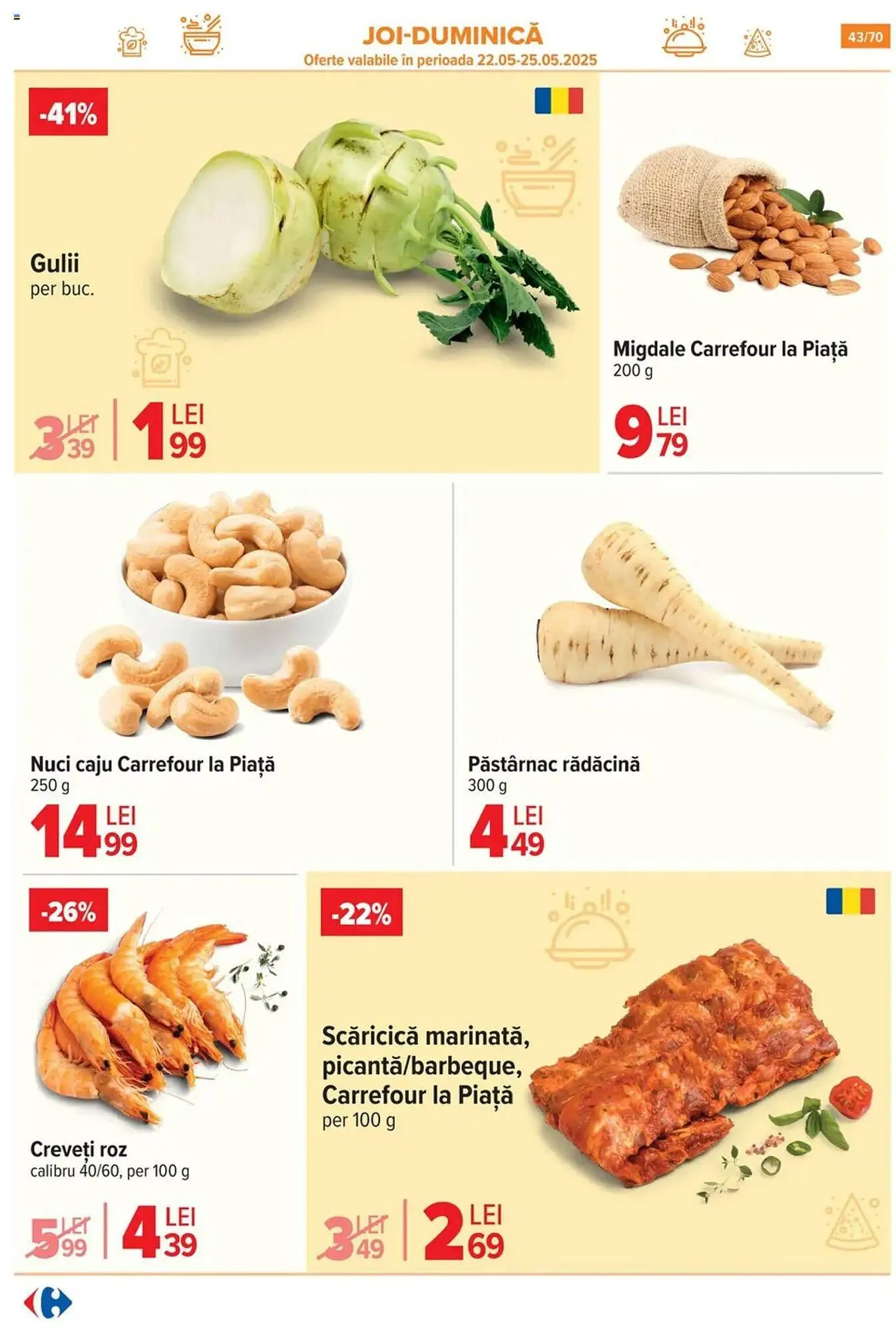 Catalog Catalog Carrefour de la 20 mai până la 3 iunie 2025 - Revista Pagina 43