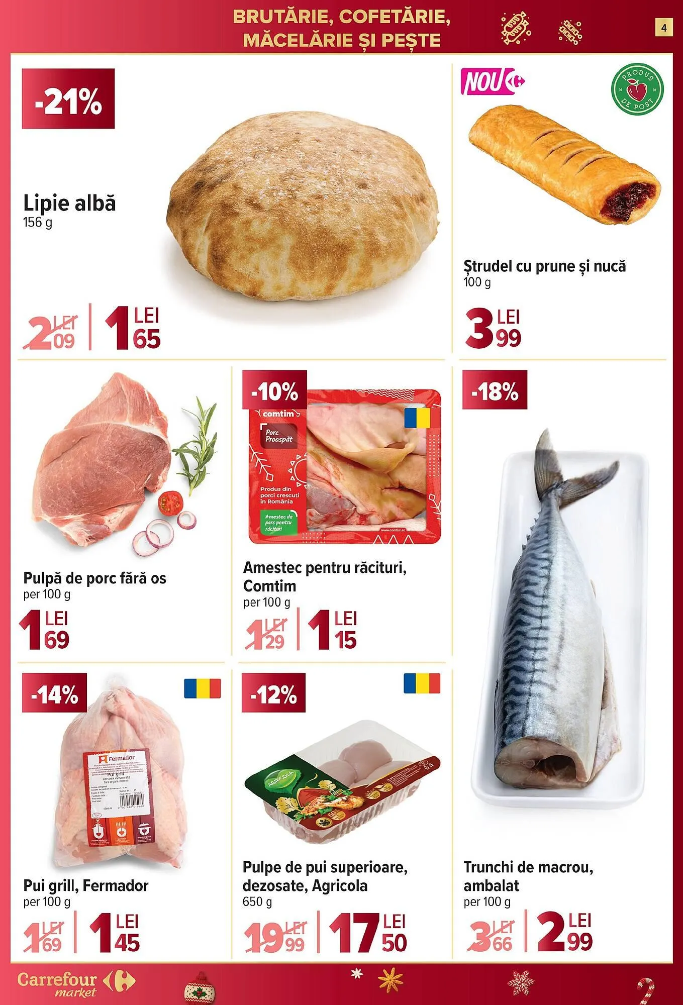 Catalog Catalog Carrefour Market de la 3 decembrie până la 9 decembrie 2025 - Revista Pagina 4