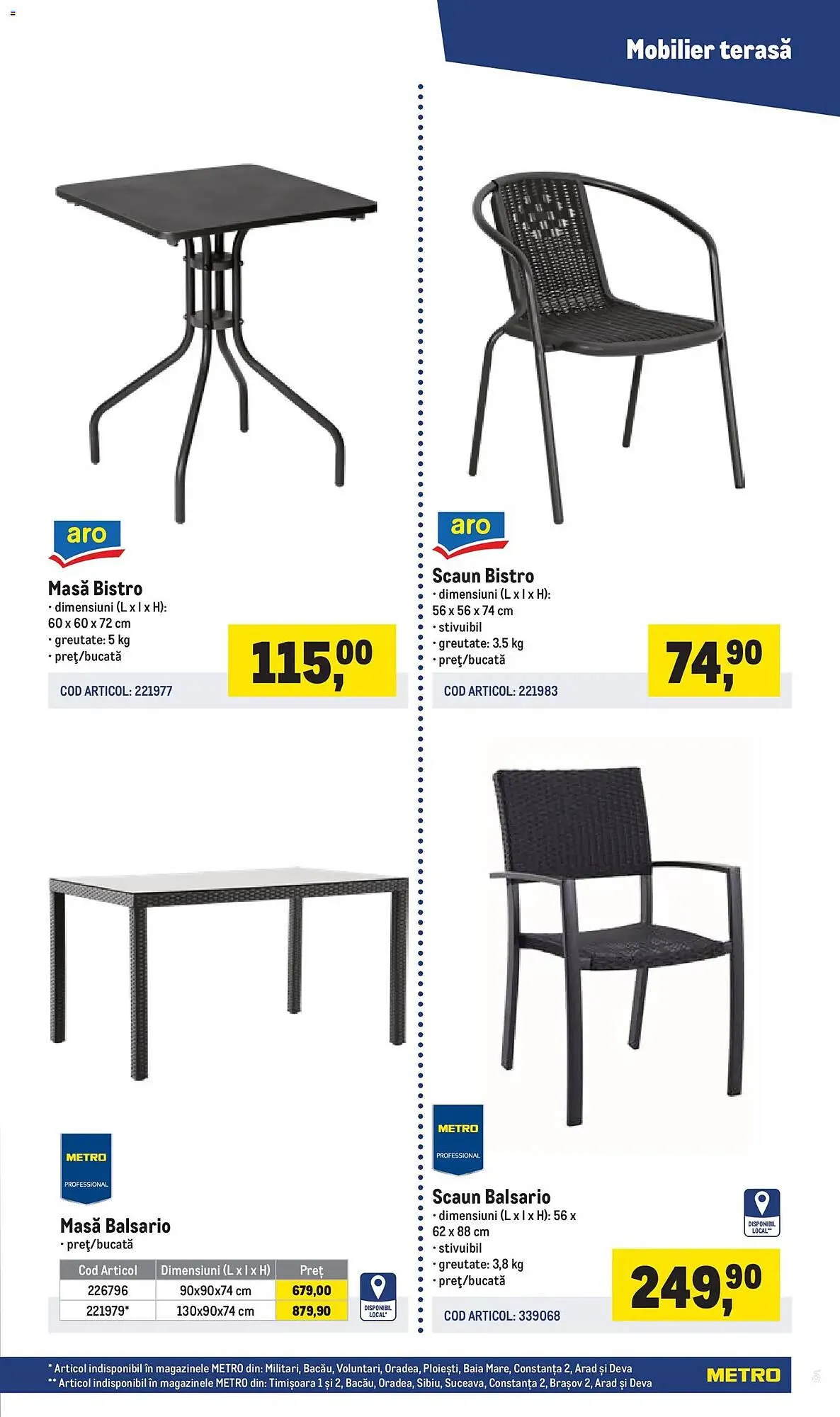 Catalog Catalog Metro de la 15 martie până la 30 iunie 2026 - Revista Pagina 5