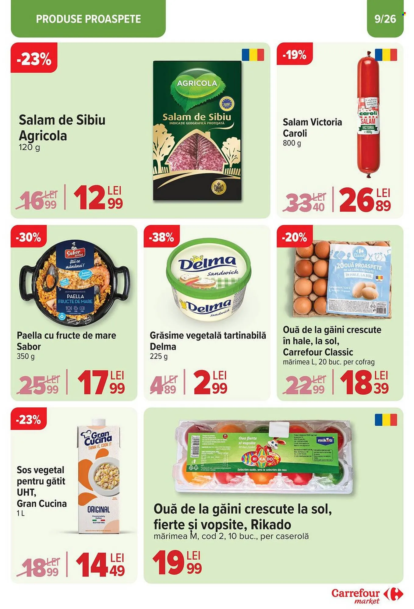 Catalog Catalog Carrefour Market de la 14 aprilie până la 22 aprilie 2025 - Revista Pagina 9