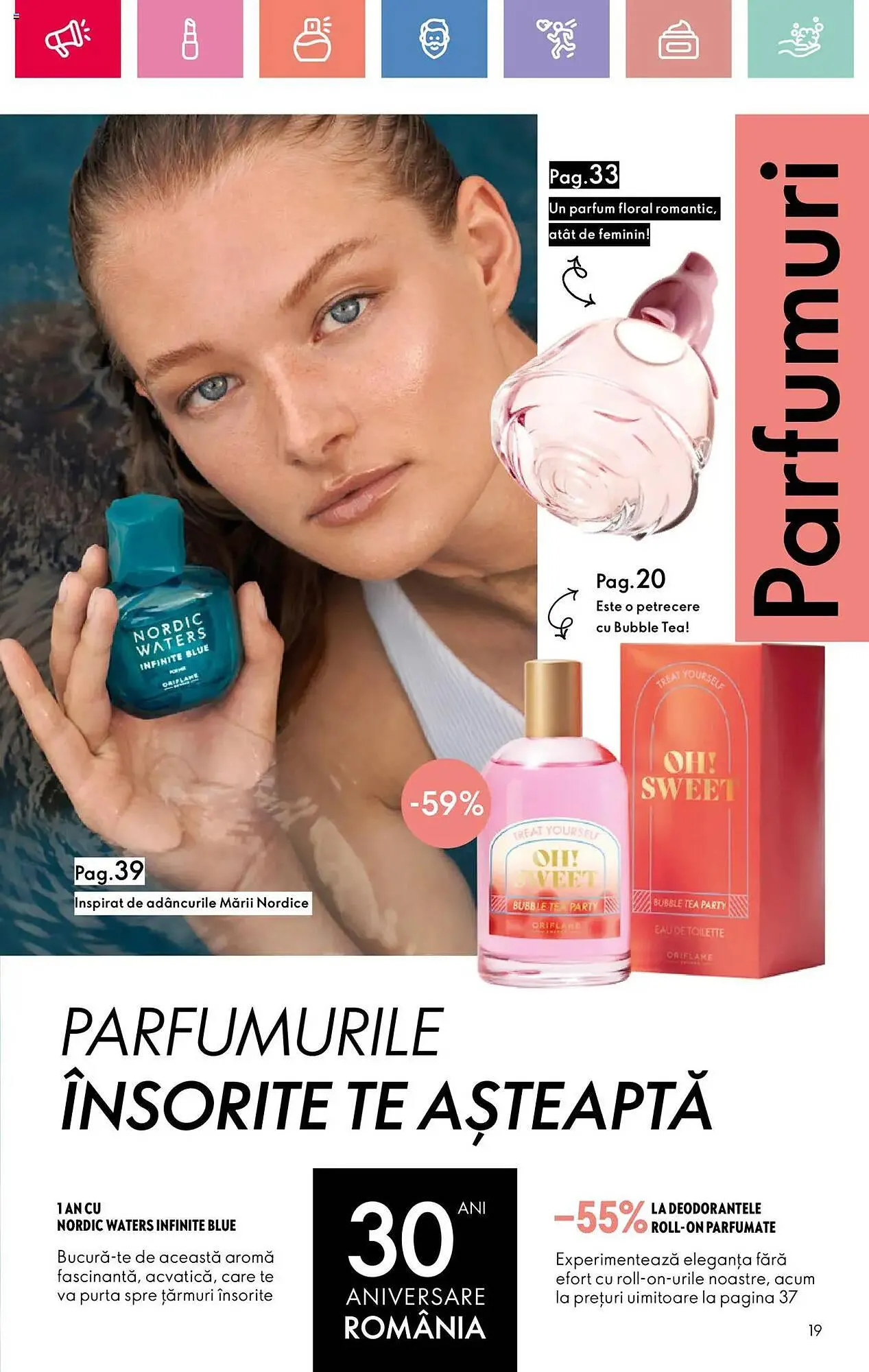 Catalog Catalog Oriflame de la 25 mai până la 14 iunie 2025 - Revista Pagina 19