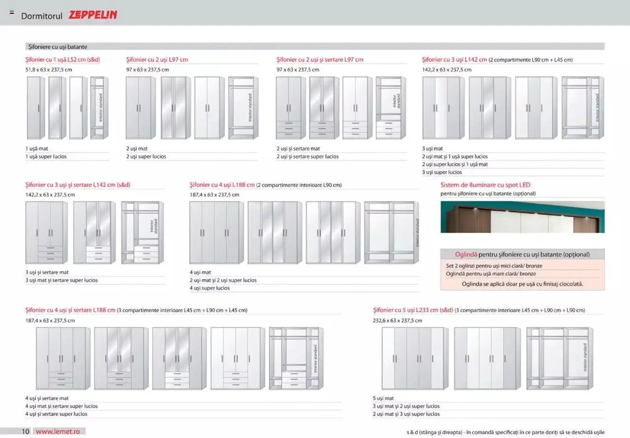 Catalog Lem’s - Dormitor Zeppelin de la 1 septembrie până la 31 decembrie 2023 - Revista Pagina 10