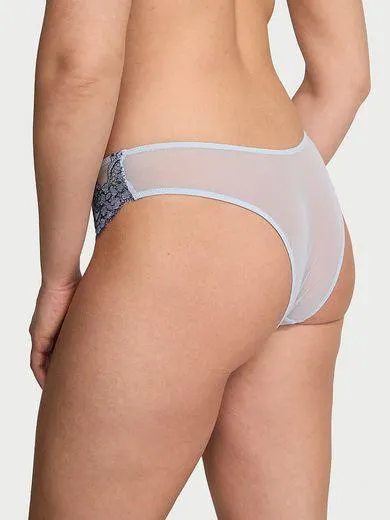 Chiloți Brazilieni cu broderie cu motiv floral Boho