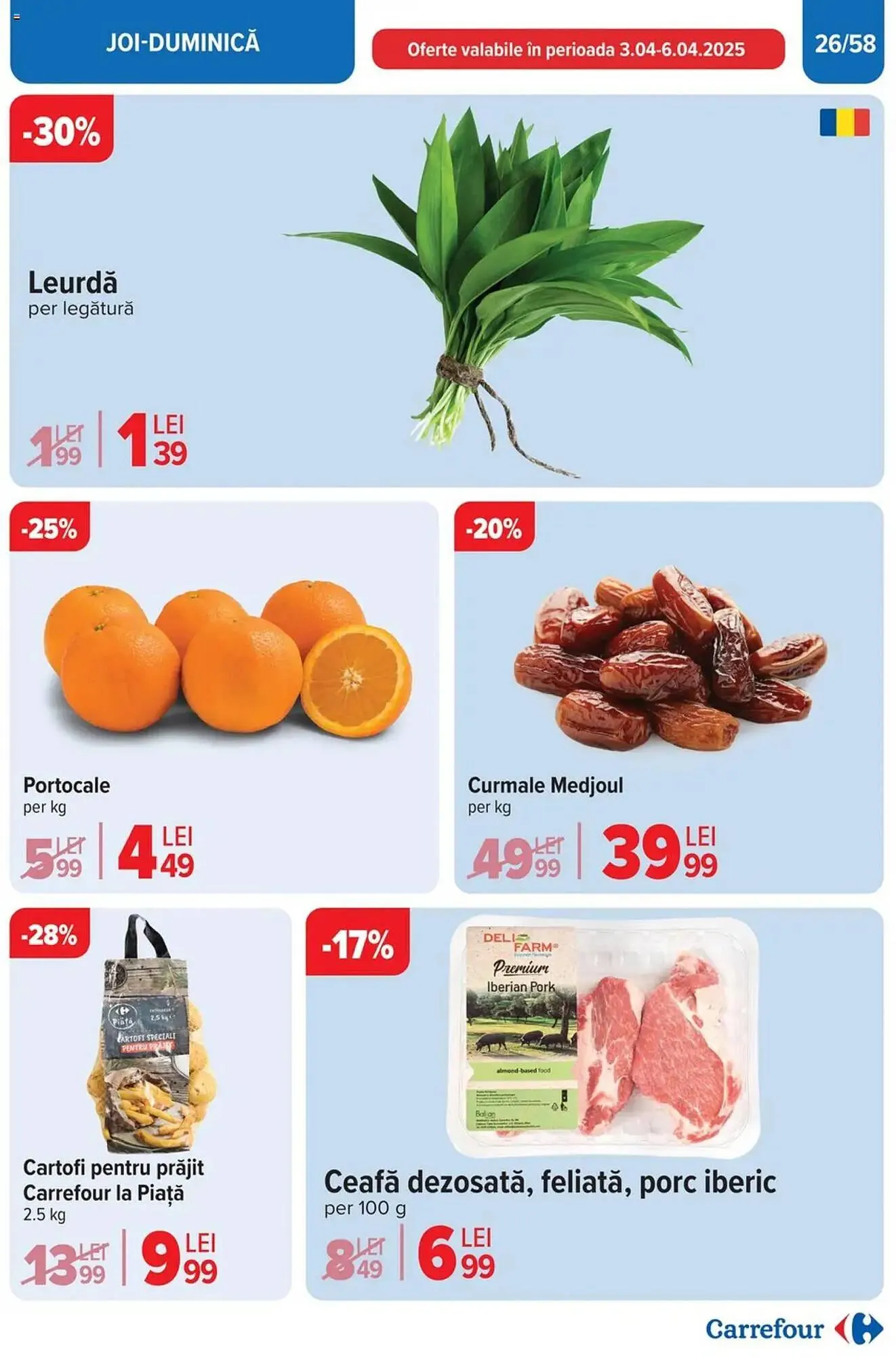 Catalog Catalog Carrefour de la 2 aprilie până la 13 aprilie 2025 - Revista Pagina 26