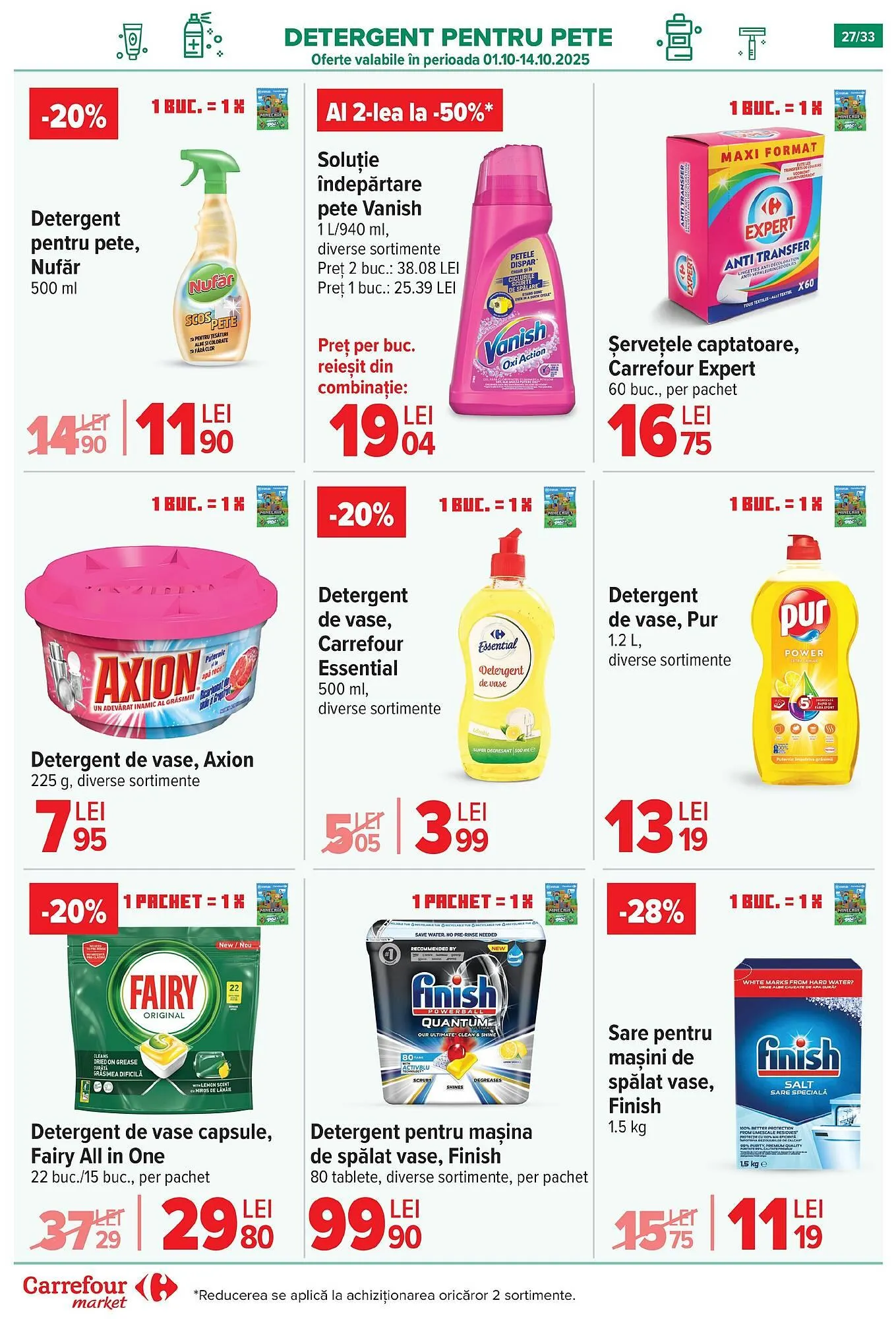 Catalog Catalog Carrefour Market de la 1 octombrie până la 14 octombrie 2025 - Revista Pagina 28