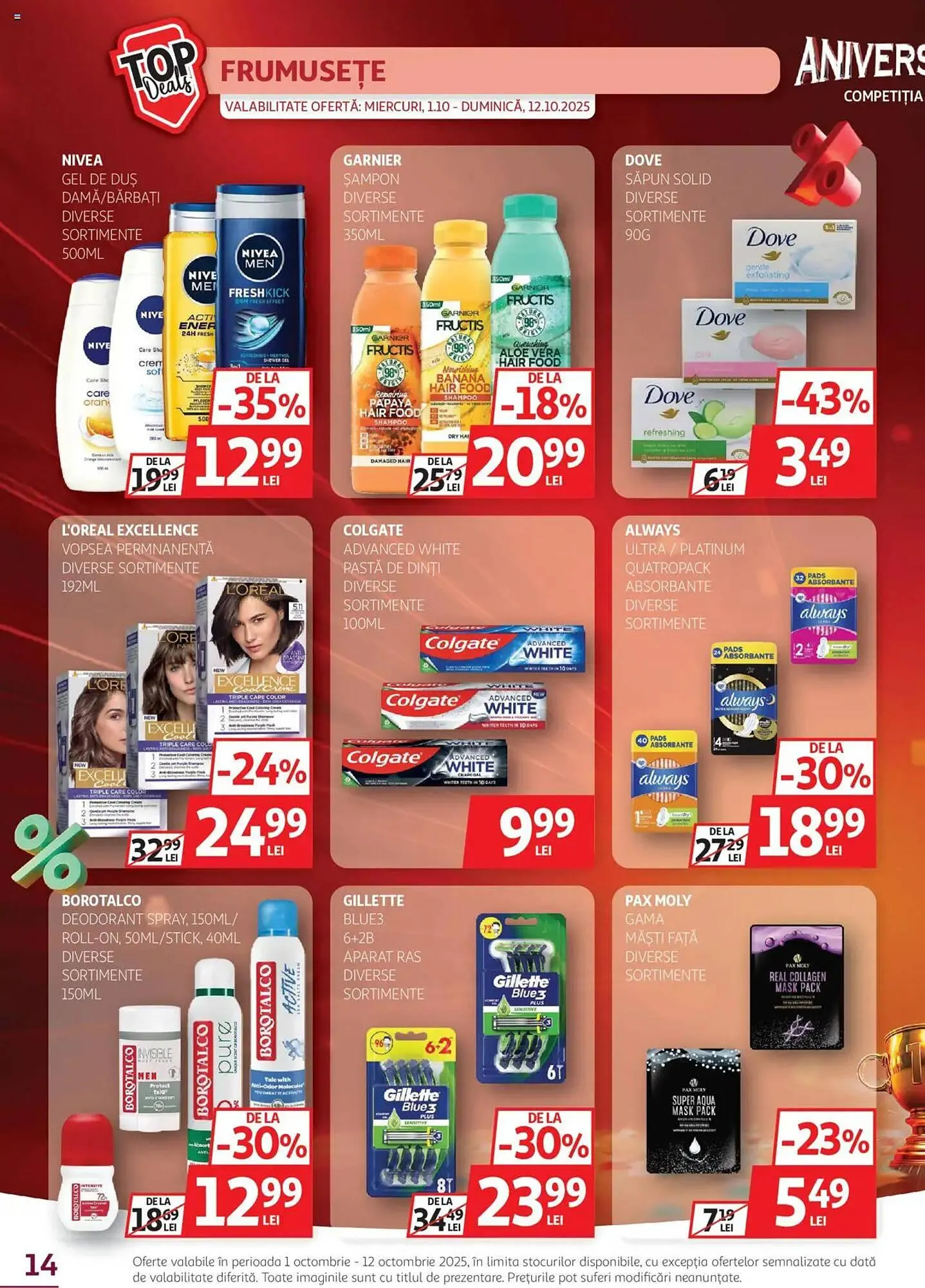 Catalog Catalog Auchan de la 1 octombrie până la 12 octombrie 2025 - Revista Pagina 14