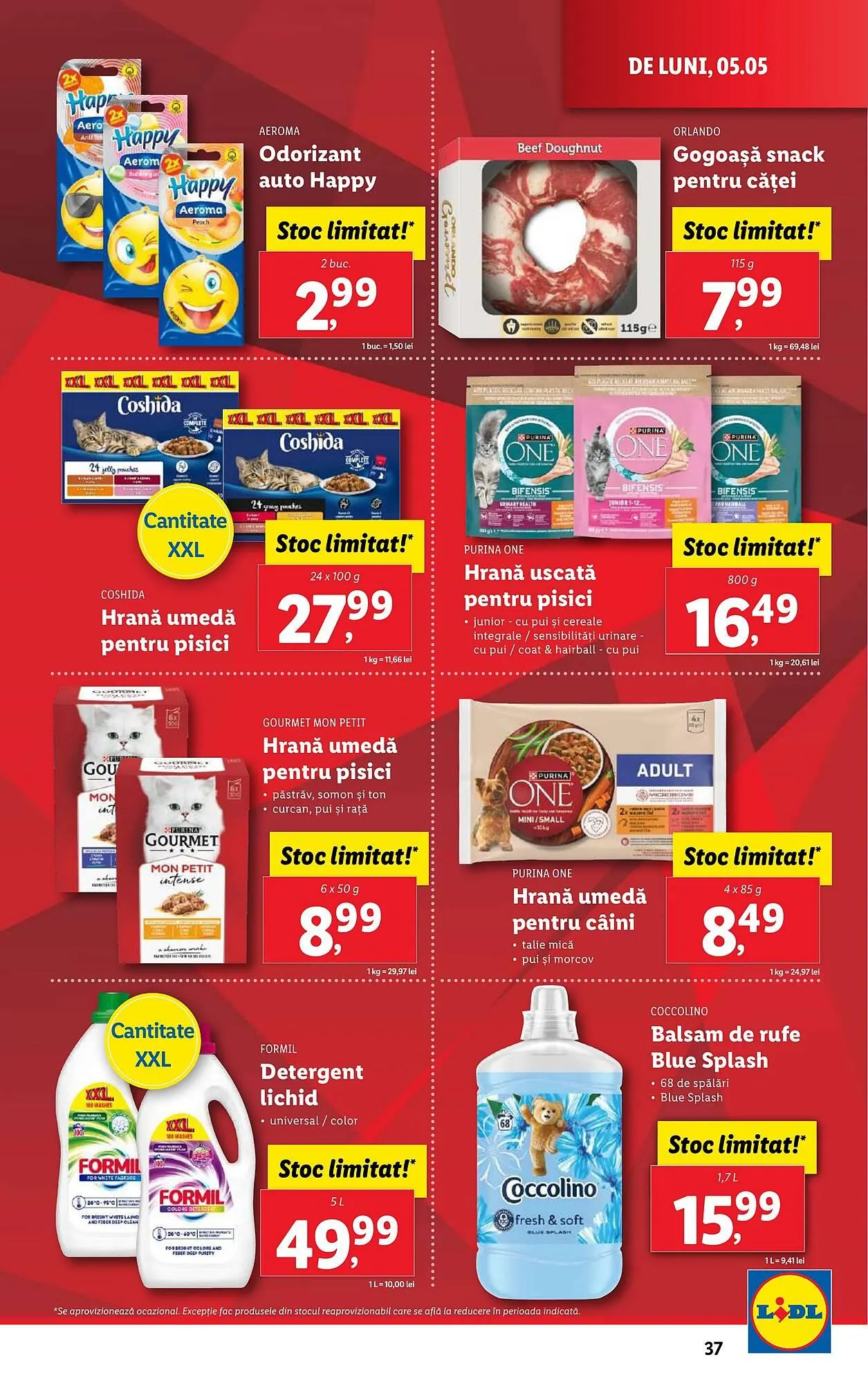 Catalog Catalog Lidl de la 5 mai până la 11 mai 2025 - Revista Pagina 37