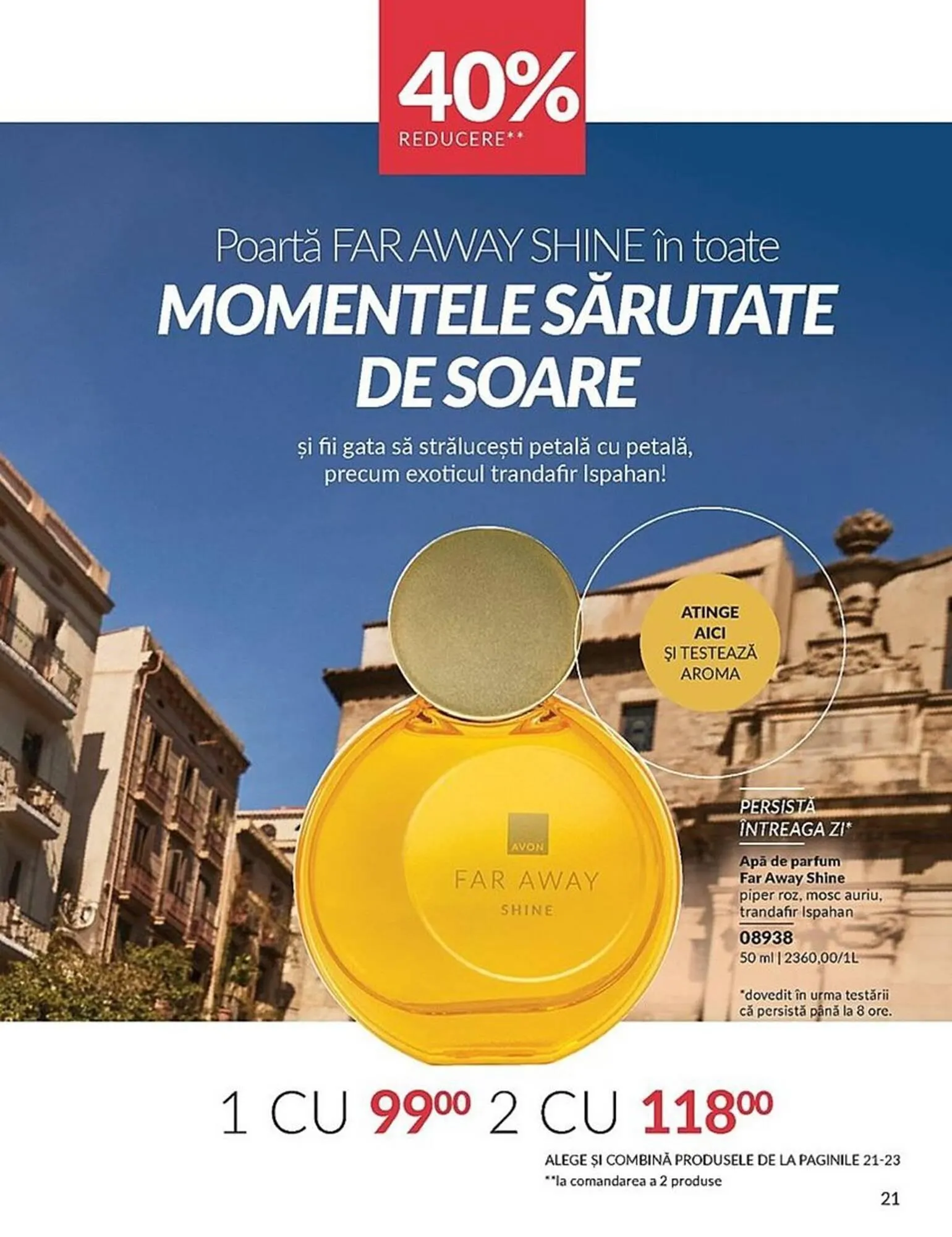 Catalog Catalog Avon de la 1 iulie până la 31 iulie 2025 - Revista Pagina 21