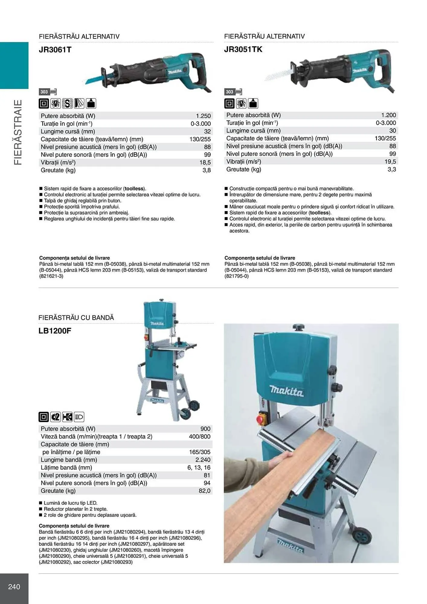 Catalog Catalog Makita de la 28 aprilie până la 31 decembrie 2026 - Revista Pagina 240