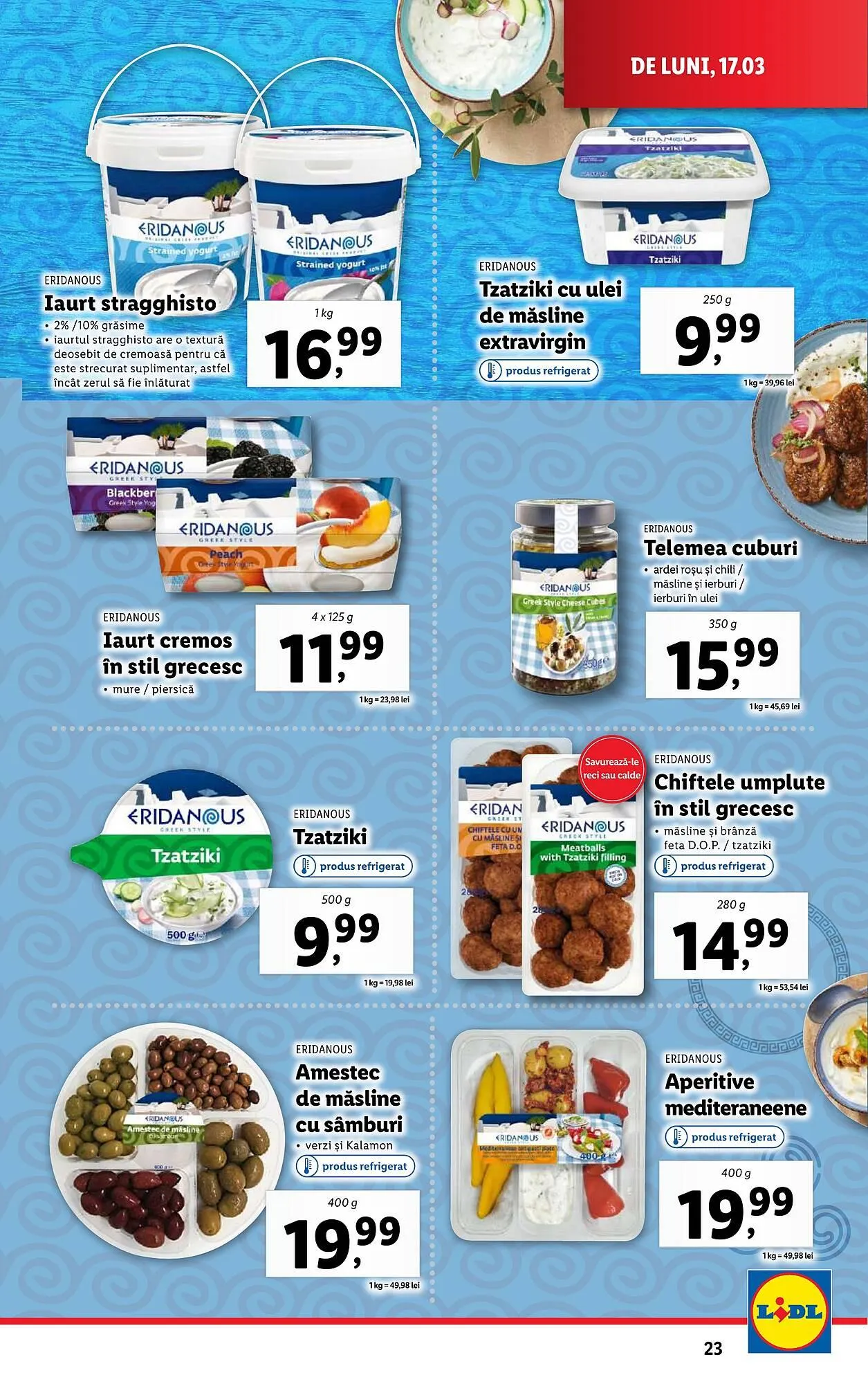Catalog Catalog Lidl de la 17 martie până la 23 martie 2025 - Revista Pagina 23