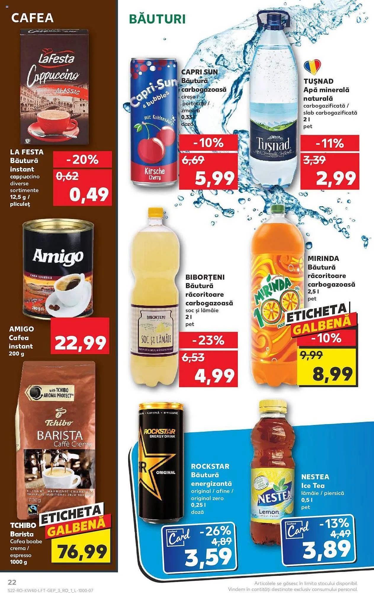 Catalog Kaufland catalog de la 4 octombrie până la 10 octombrie 2023 - Revista Pagina 22
