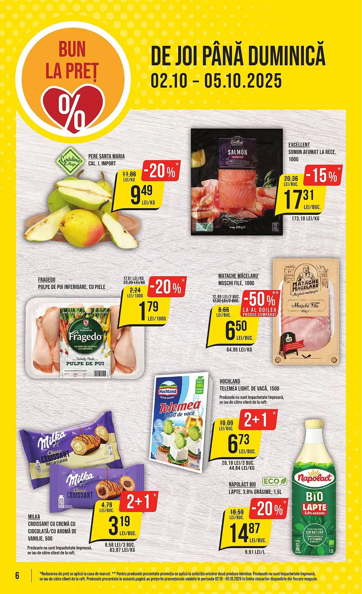 Catalog Catalog Mega Image de la 2 octombrie până la 8 octombrie 2025 - Revista Pagina 6