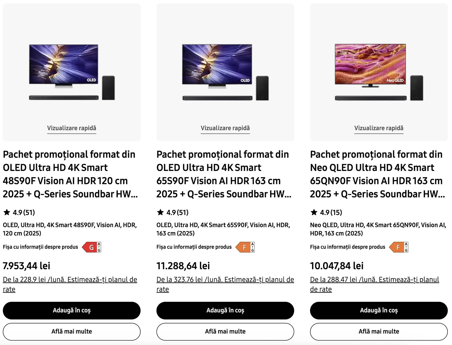 Catalog Catalog Samsung de la 3 octombrie până la 14 octombrie 2025 - Revista Pagina 1