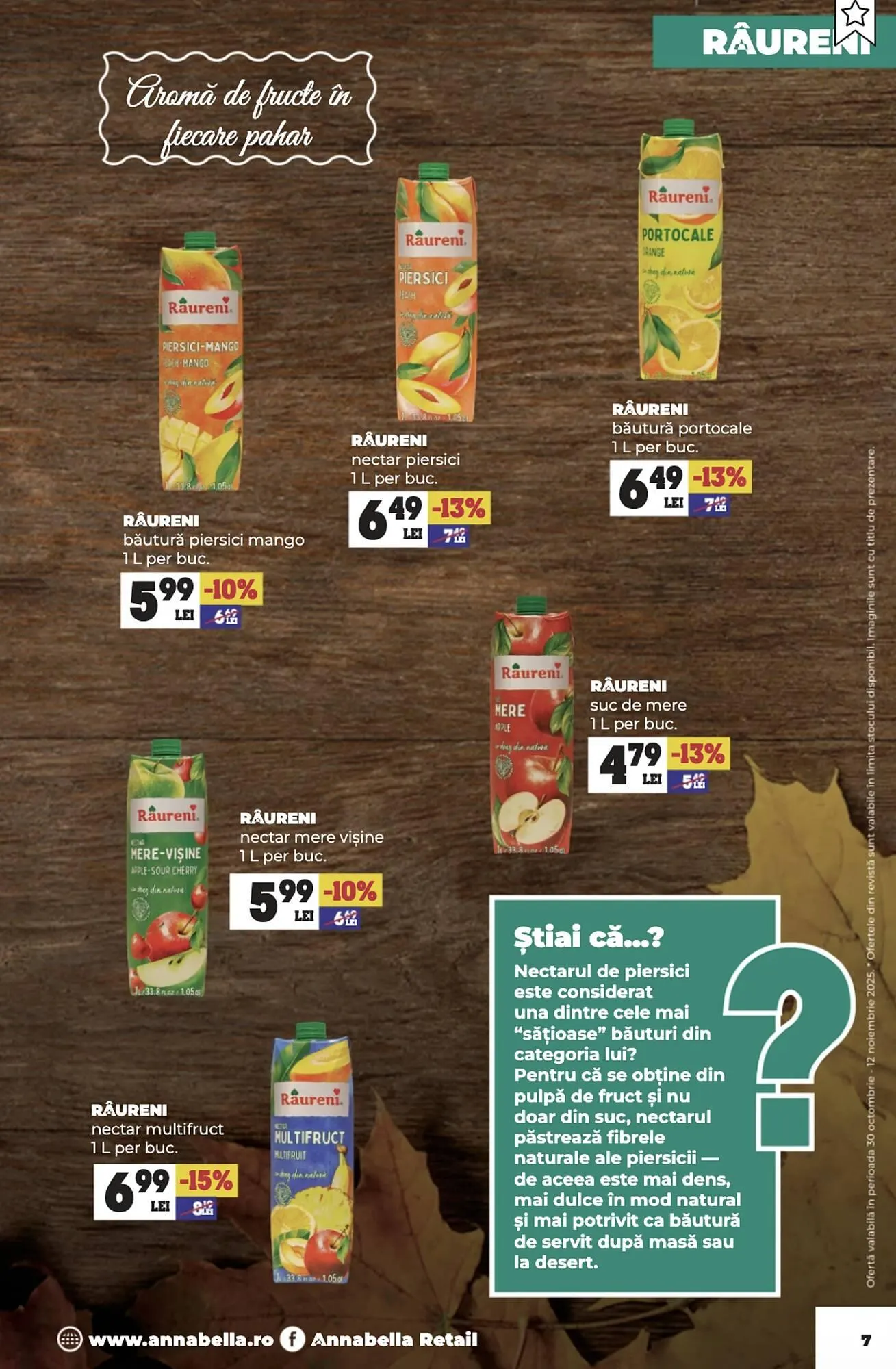 Catalog Catalog Annabella de la 30 octombrie până la 12 noiembrie 2025 - Revista Pagina 7