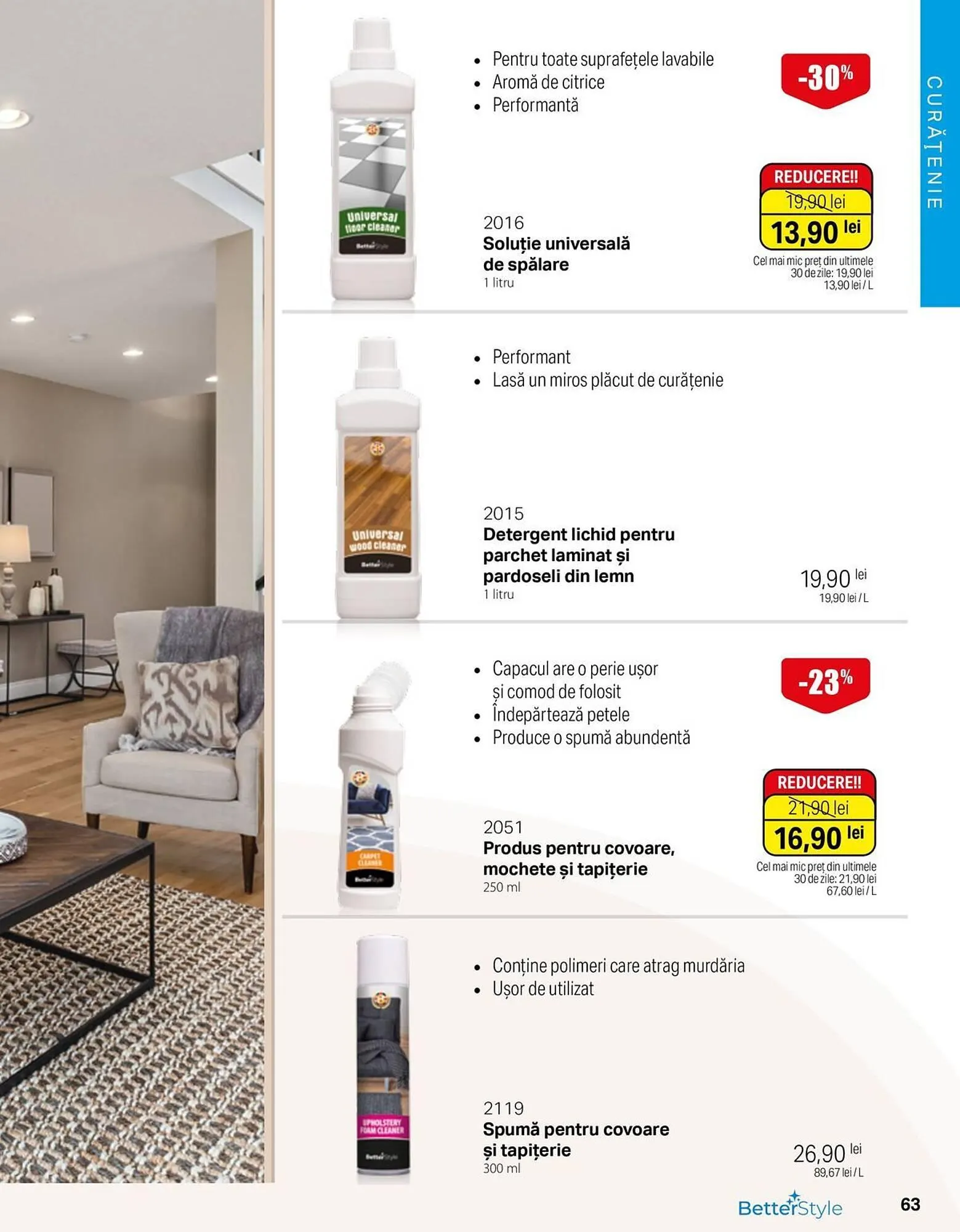 Catalog Catalog BetterStyle de la 2 ianuarie până la 31 ianuarie 2025 - Revista Pagina 63
