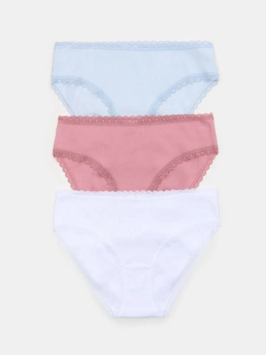 Fesuri din bumbac 3 pachete