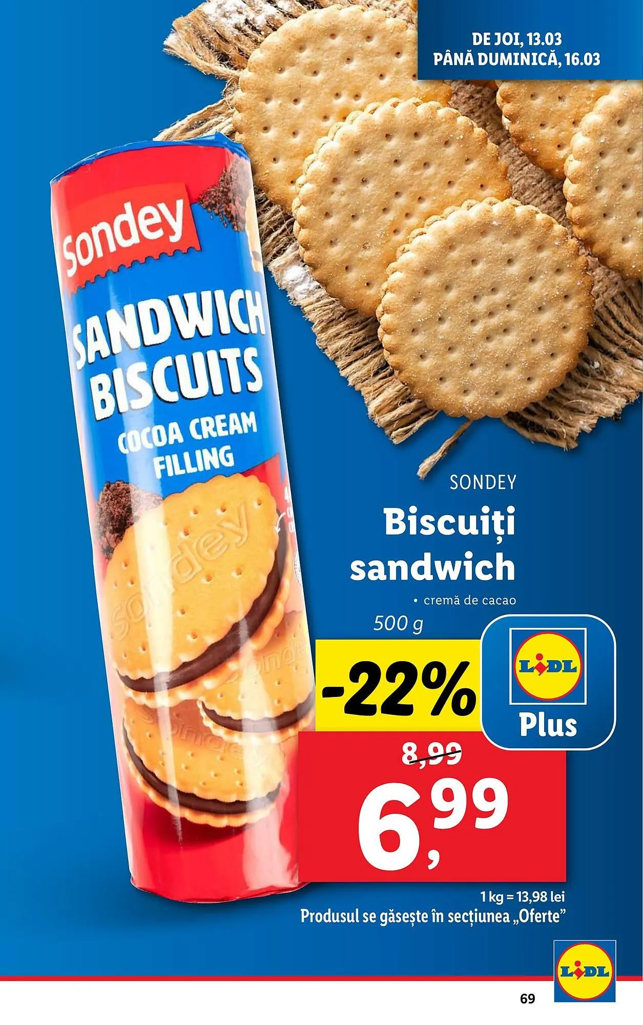 Catalog Catalog Lidl de la 10 martie până la 16 martie 2025 - Revista Pagina 69