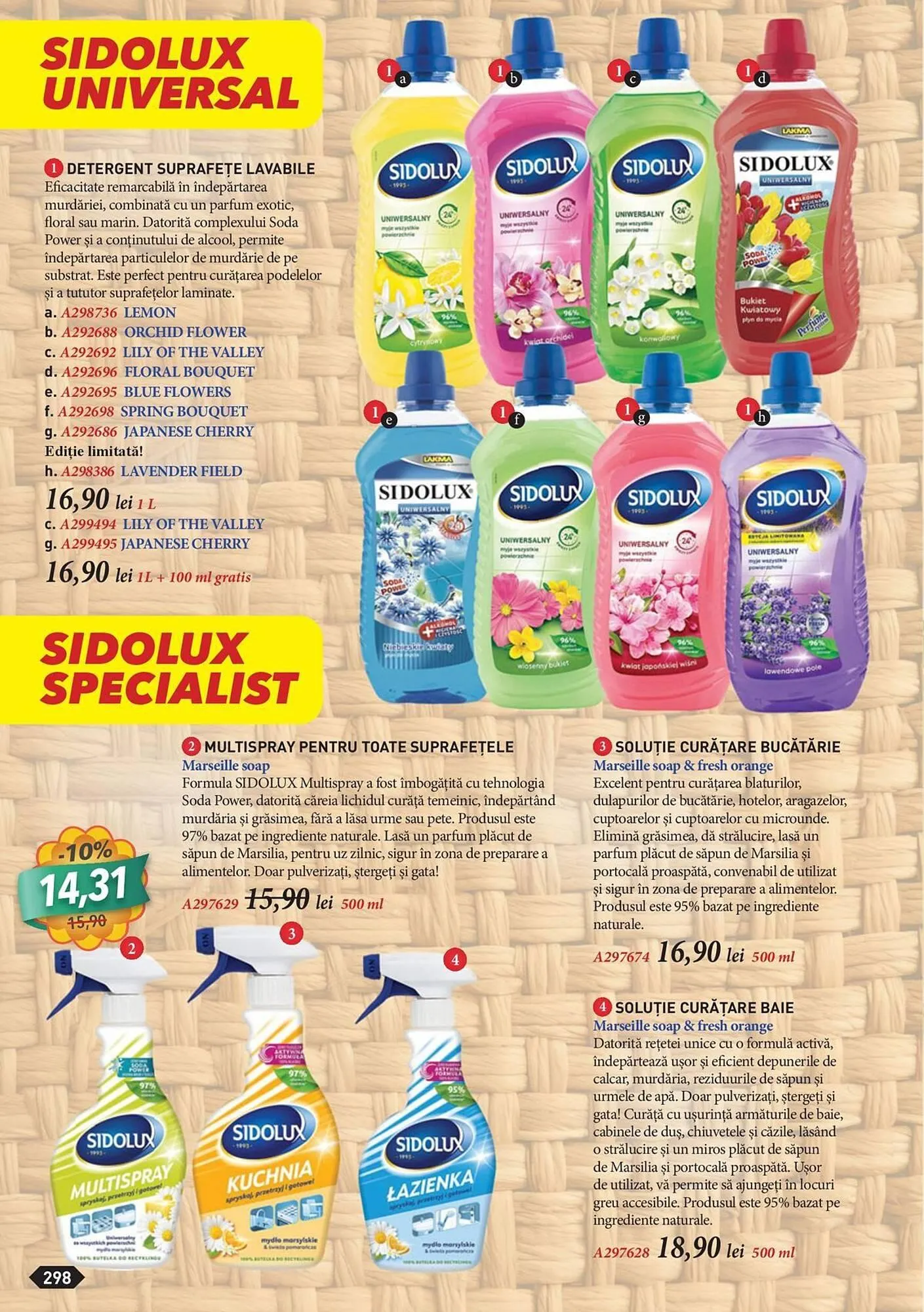 Catalog Infinity catalog de la 5 martie până la 30 aprilie 2024 - Revista Pagina 300