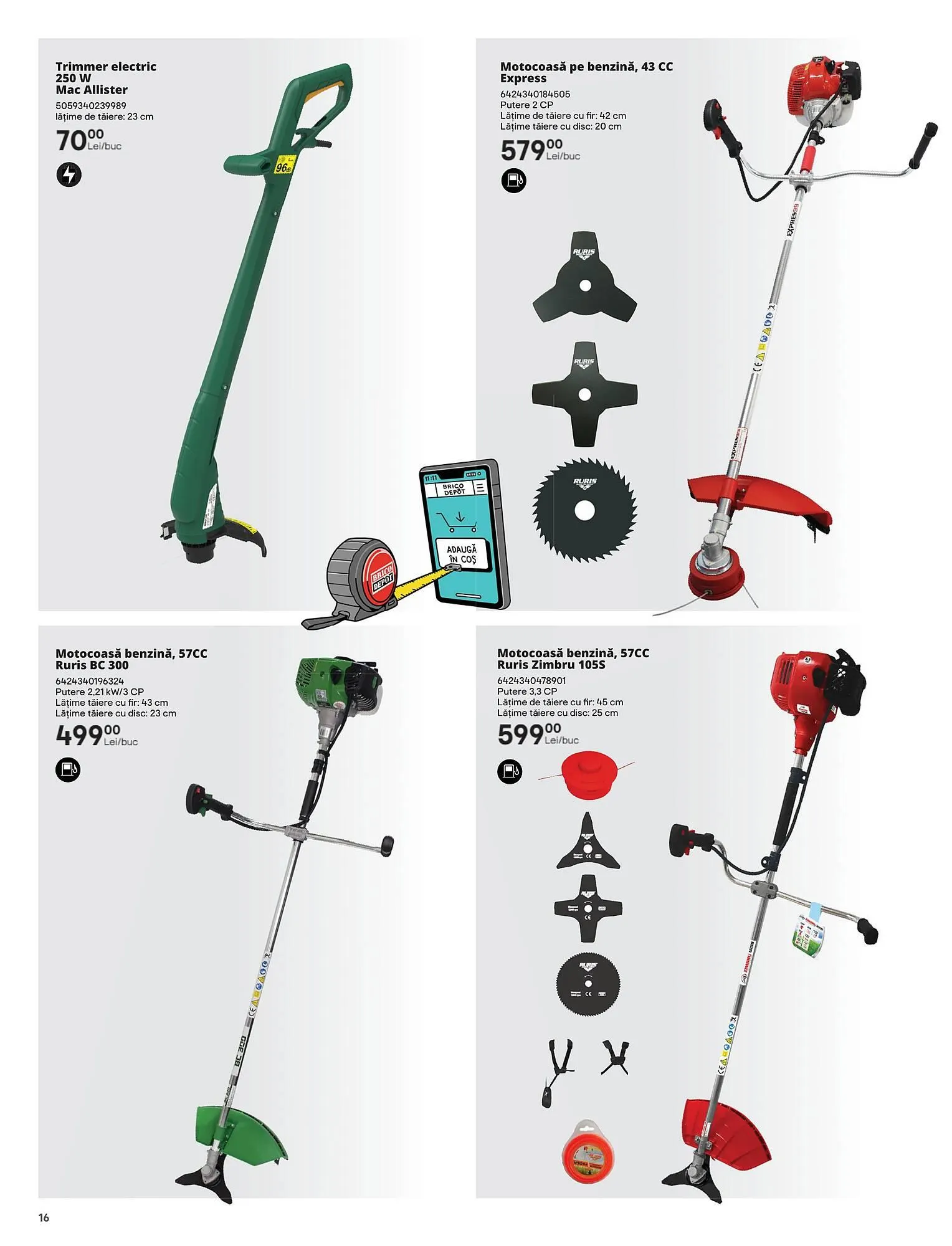 Catalog Catalog Brico Depôt de la 14 februarie până la 31 octombrie 2025 - Revista Pagina 16
