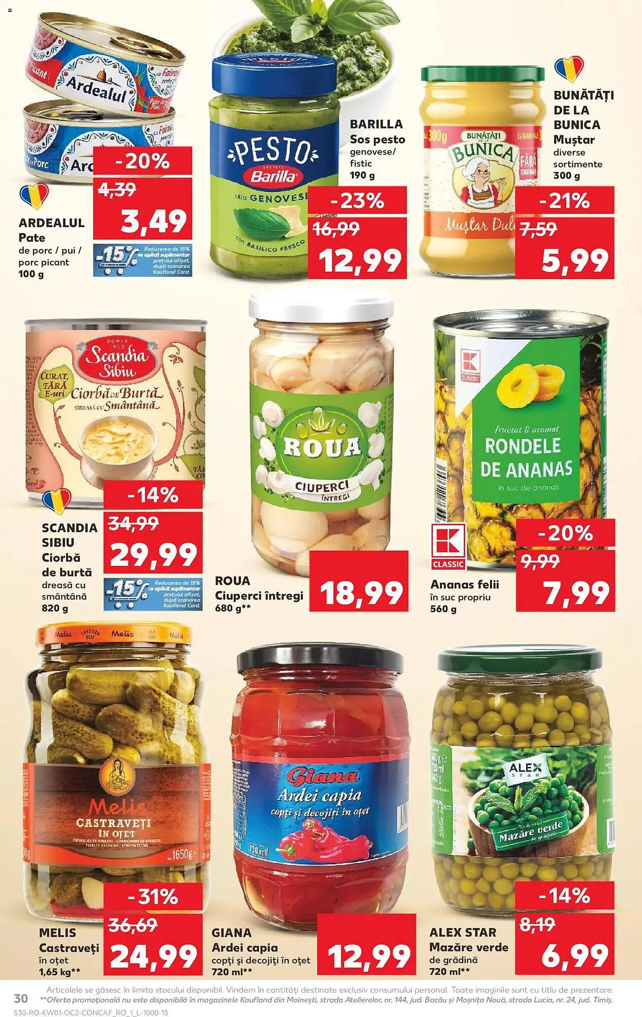 Catalog Catalog Kaufland de la 31 decembrie până la 6 ianuarie 2026 - Revista Pagina 30