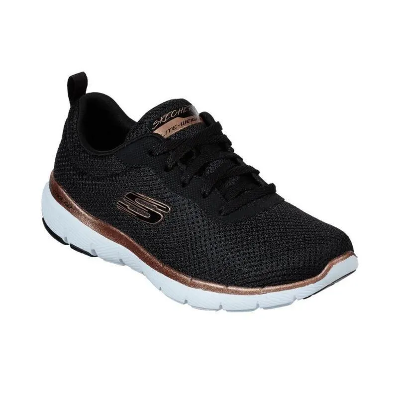 Încălțăminte Mers Skechers Flex Appeal 3.0 Negru Damă