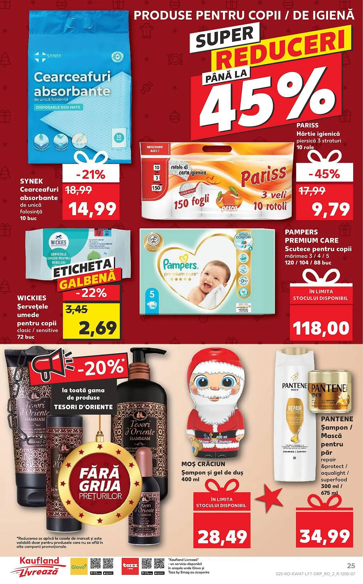 Catalog Kaufland catalog de la 22 noiembrie până la 28 noiembrie 2023 - Revista Pagina 25