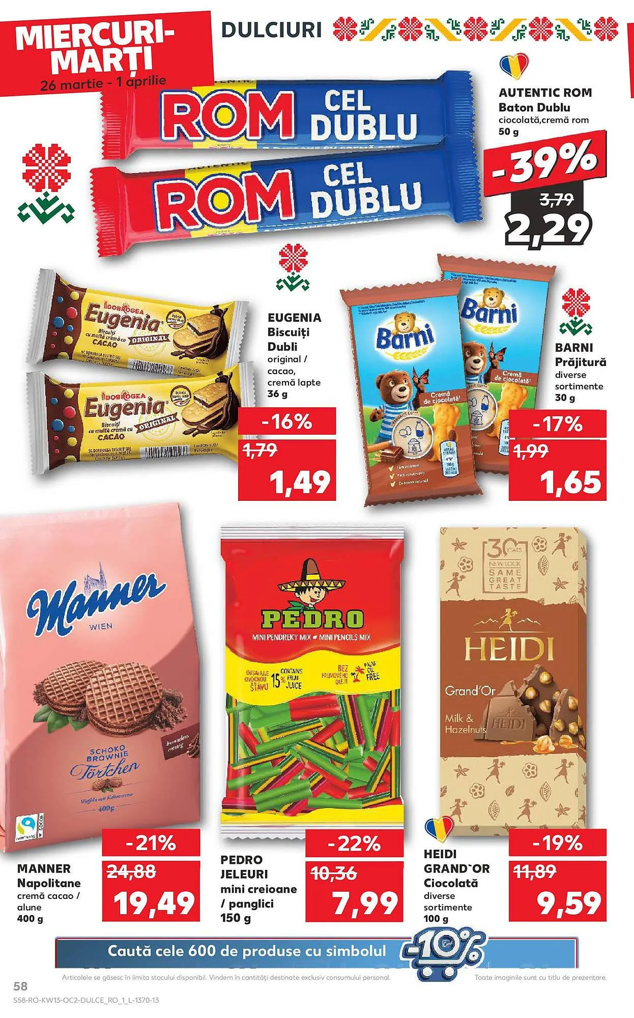 Catalog Catalog Kaufland de la 25 martie până la 30 martie 2025 - Revista Pagina 58