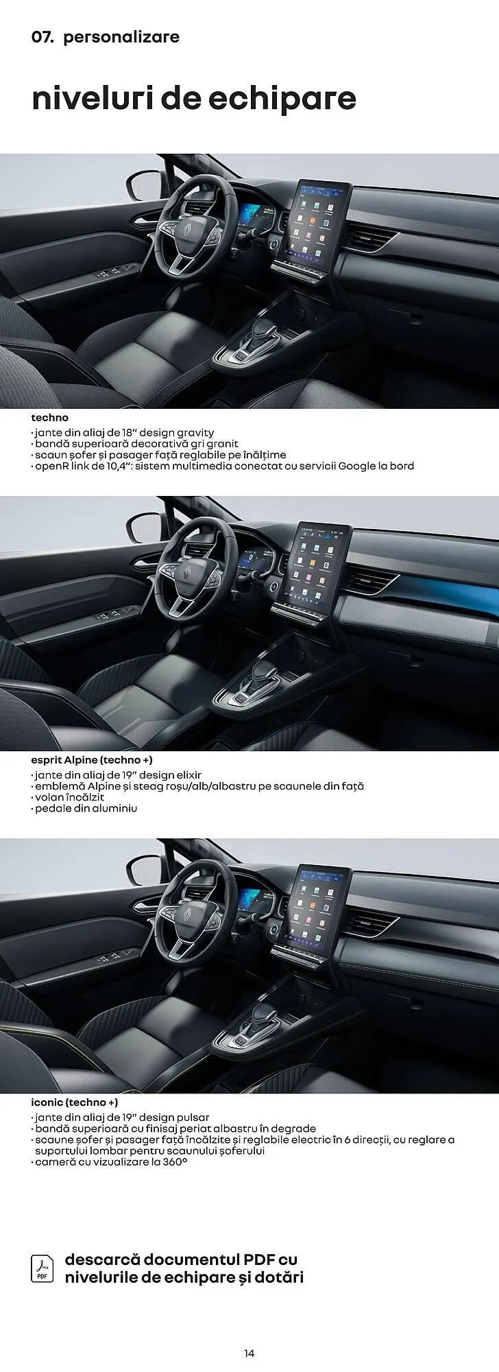 Catalog Catalog Renault de la 15 aprilie până la 15 octombrie 2025 - Revista Pagina 14