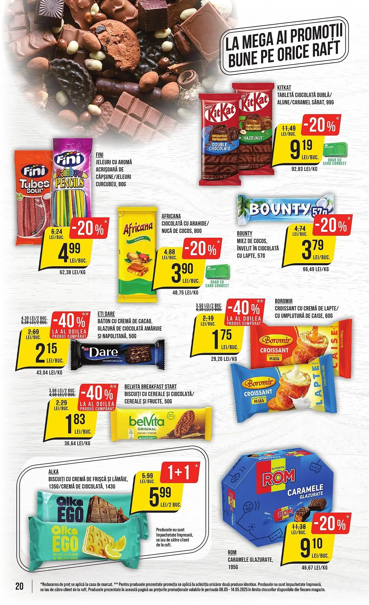 Catalog Catalog Mega Image de la 8 mai până la 14 mai 2025 - Revista Pagina 20