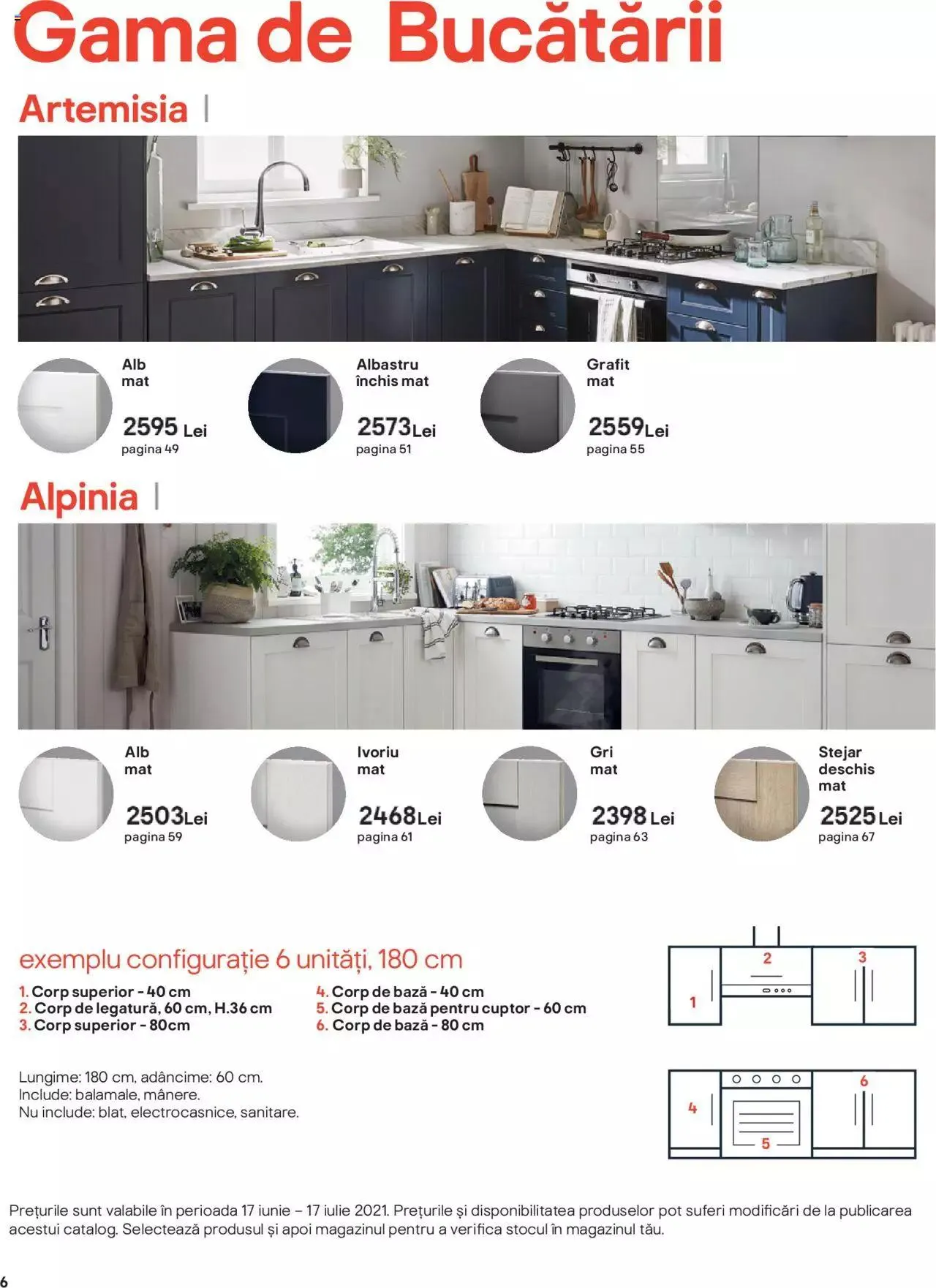 Catalog Brico Depot catalog - Bucătării modulare de la 1 ianuarie până la 31 decembrie 2023 - Revista Pagina 6