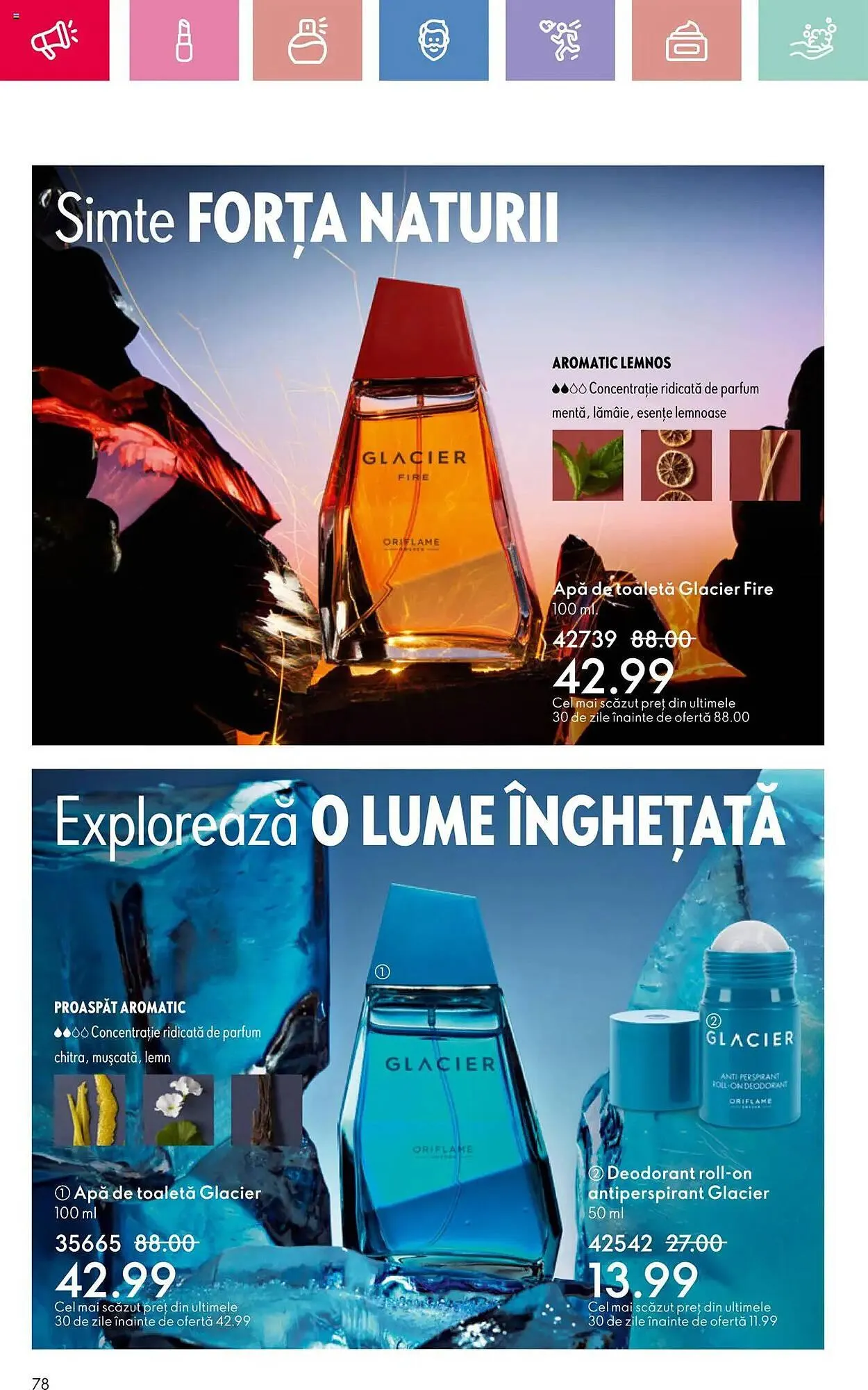 Catalog Catalog Oriflame de la 23 martie până la 12 aprilie 2025 - Revista Pagina 78