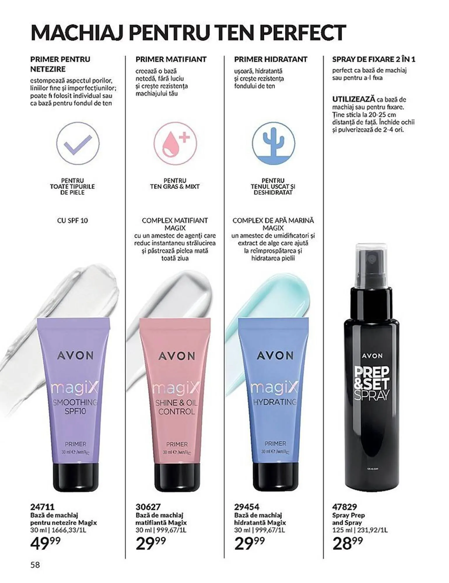 Catalog Avon catalog de la 1 septembrie până la 30 septembrie 2023 - Revista Pagina 58