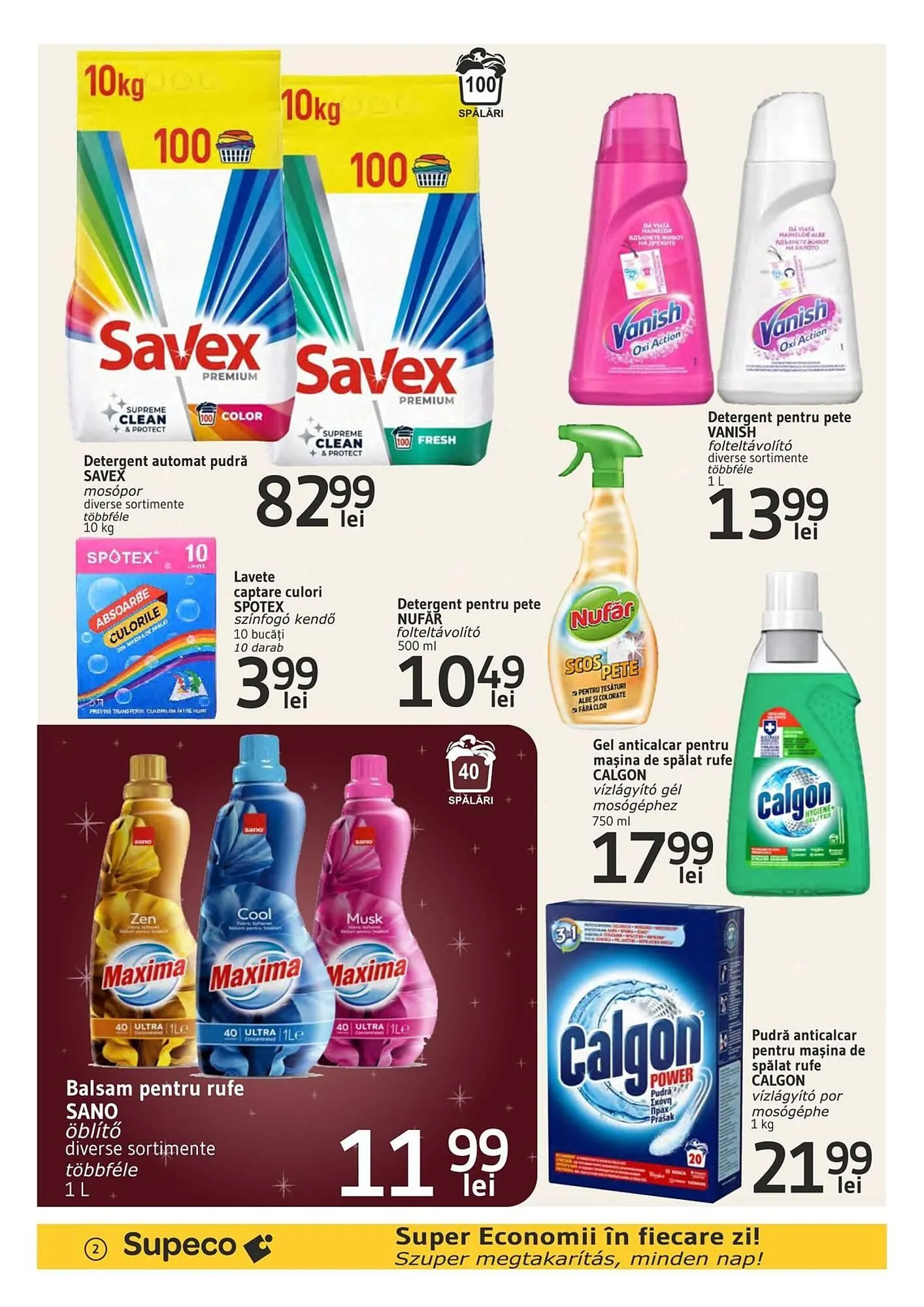 Catalog Catalog Supeco de la 31 octombrie până la 13 noiembrie 2024 - Revista Pagina 2