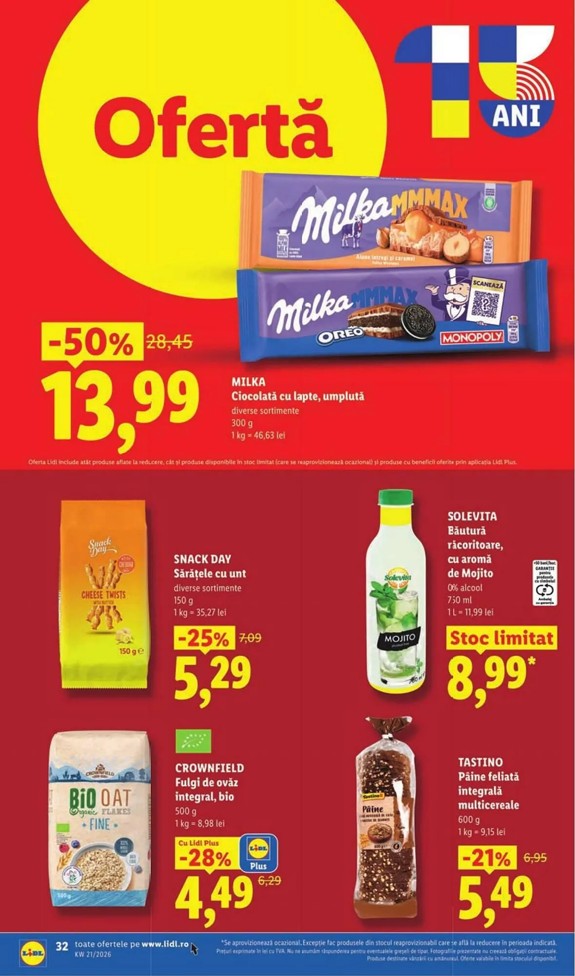 Catalog Catalog Lidl de la 18 mai până la 24 mai 2026 - Revista Pagina 32