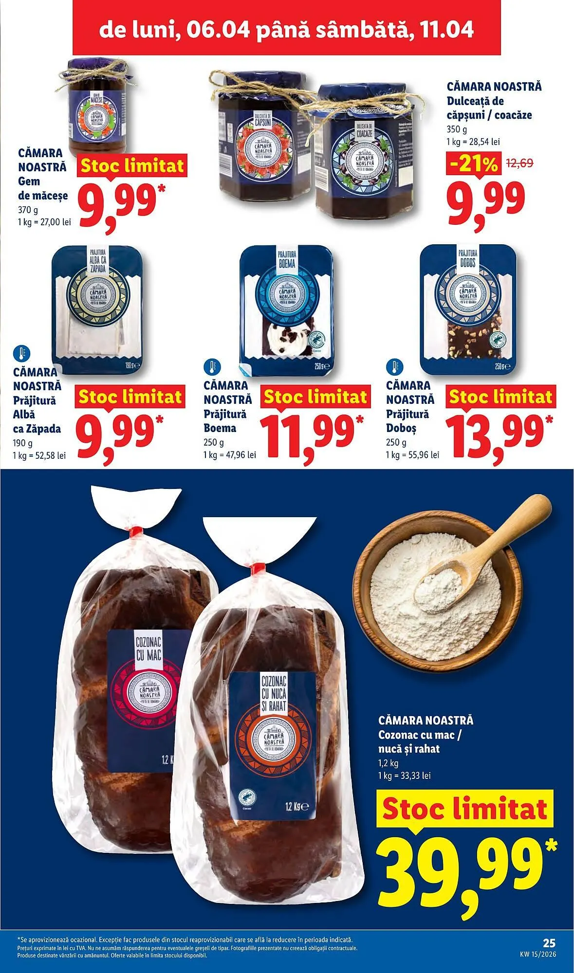 Catalog Catalog Lidl de la 6 aprilie până la 11 aprilie 2026 - Revista Pagina 25