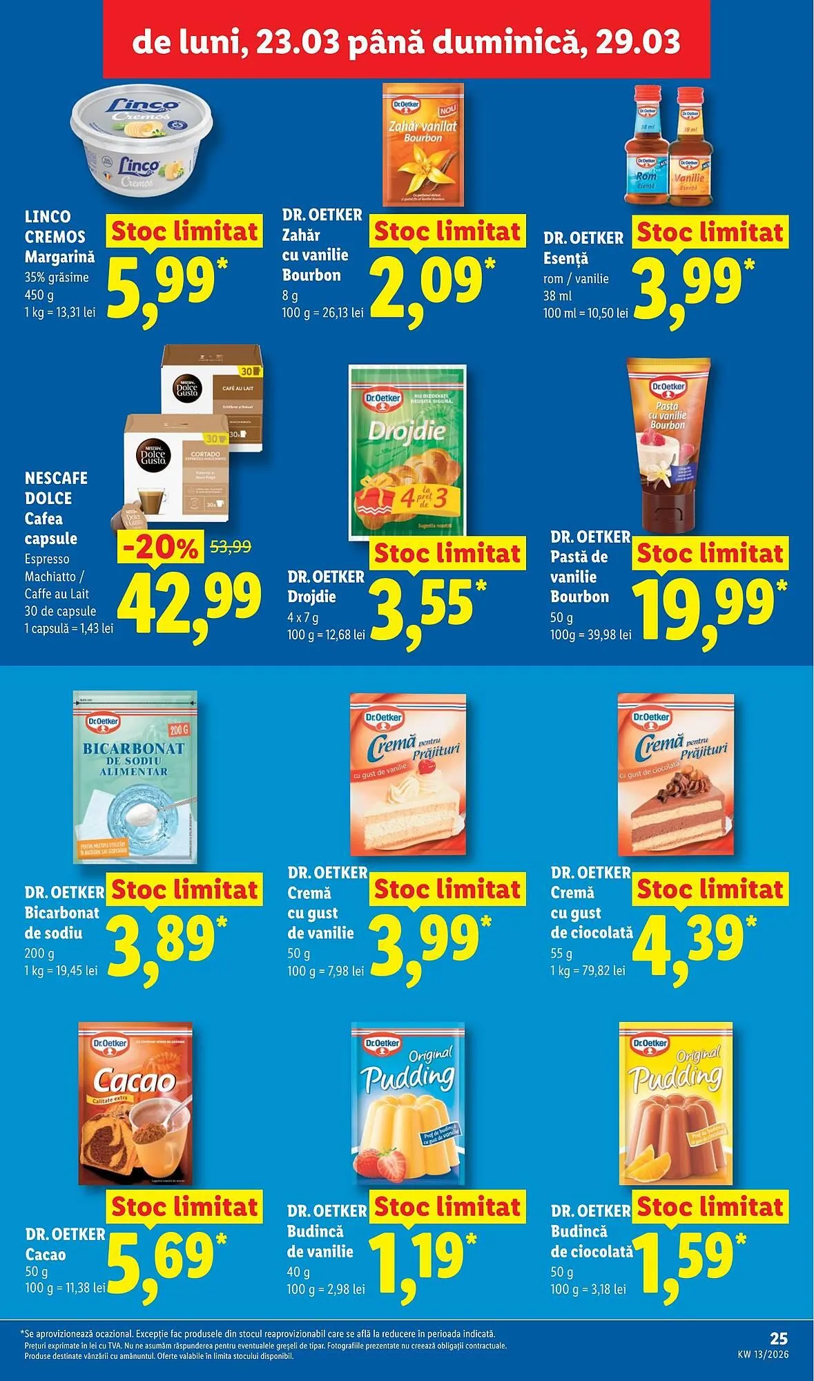 Catalog Catalog Lidl de la 23 martie până la 29 martie 2026 - Revista Pagina 25