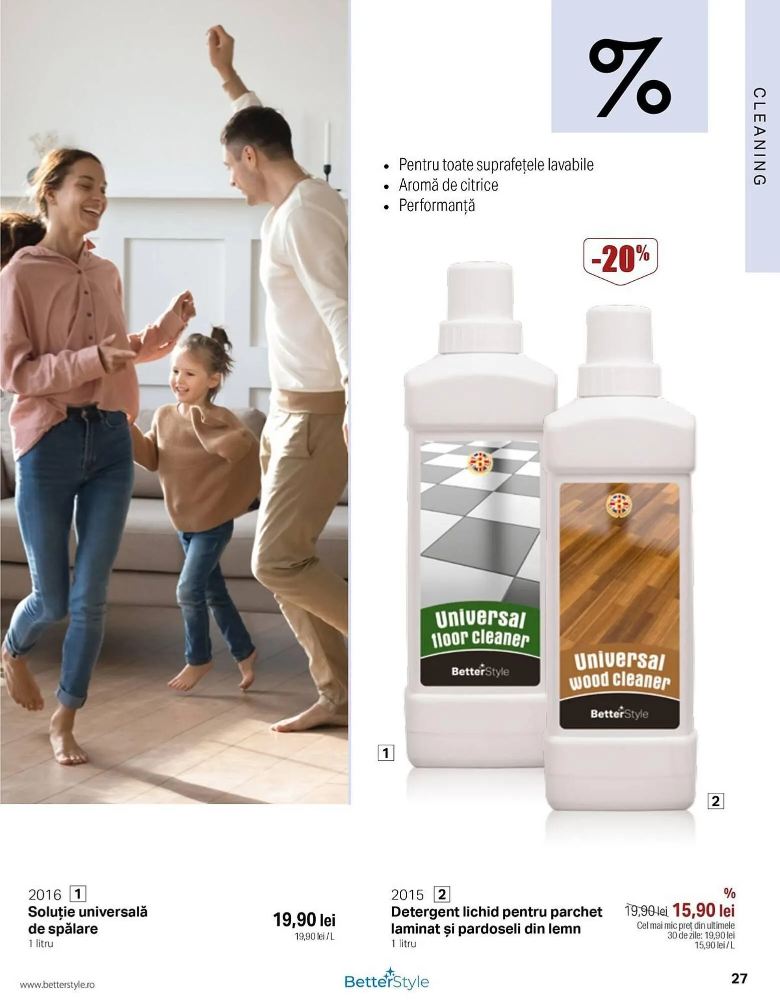 Catalog Catalog BetterStyle de la 3 februarie până la 28 februarie 2025 - Revista Pagina 27