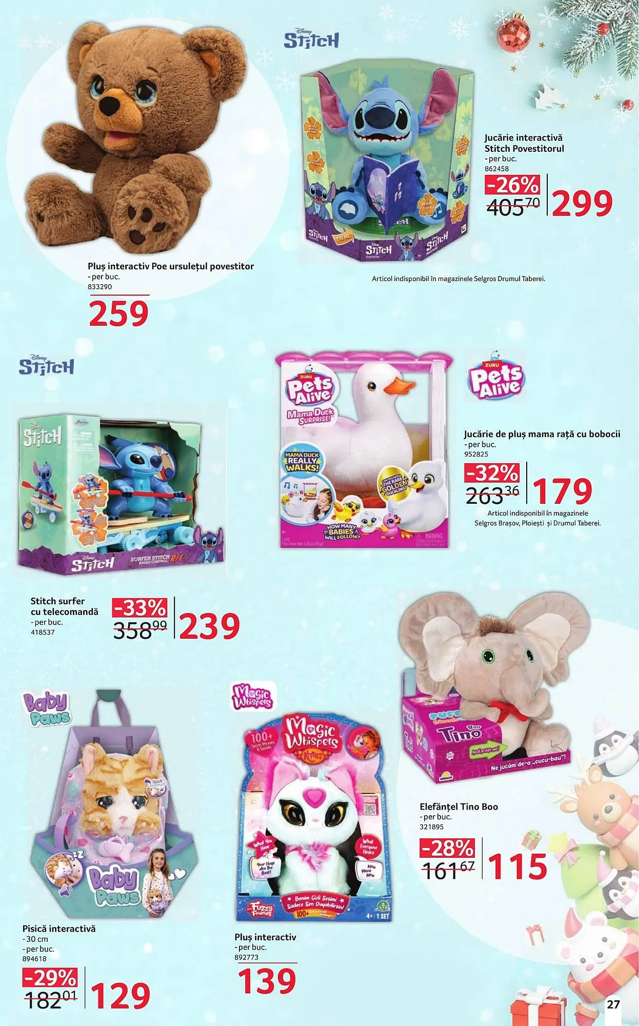 Catalog Catalog Selgros de la 6 decembrie până la 24 decembrie 2025 - Revista Pagina 27