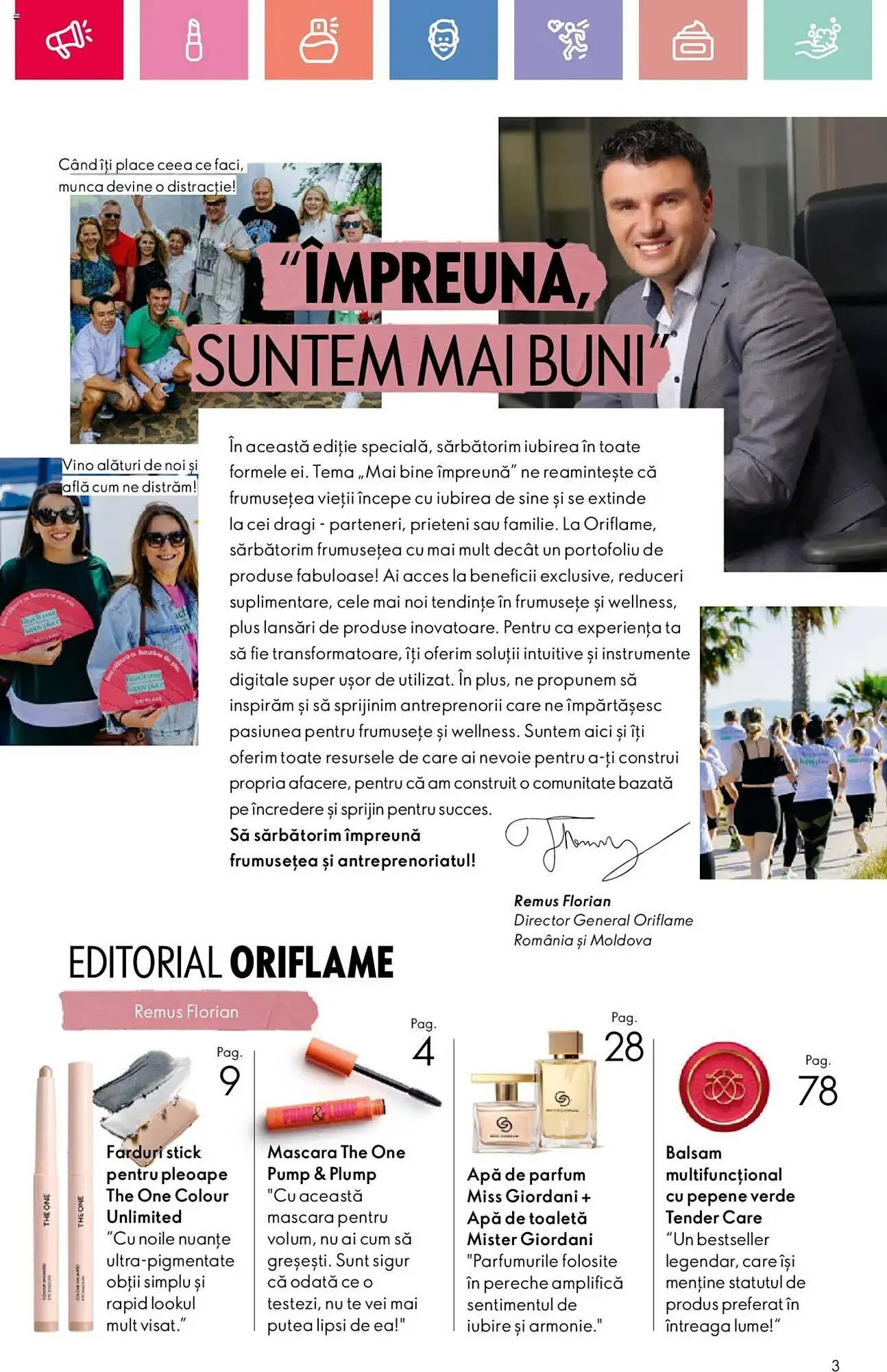 Catalog Catalog Oriflame de la 19 ianuarie până la 8 februarie 2025 - Revista Pagina 3