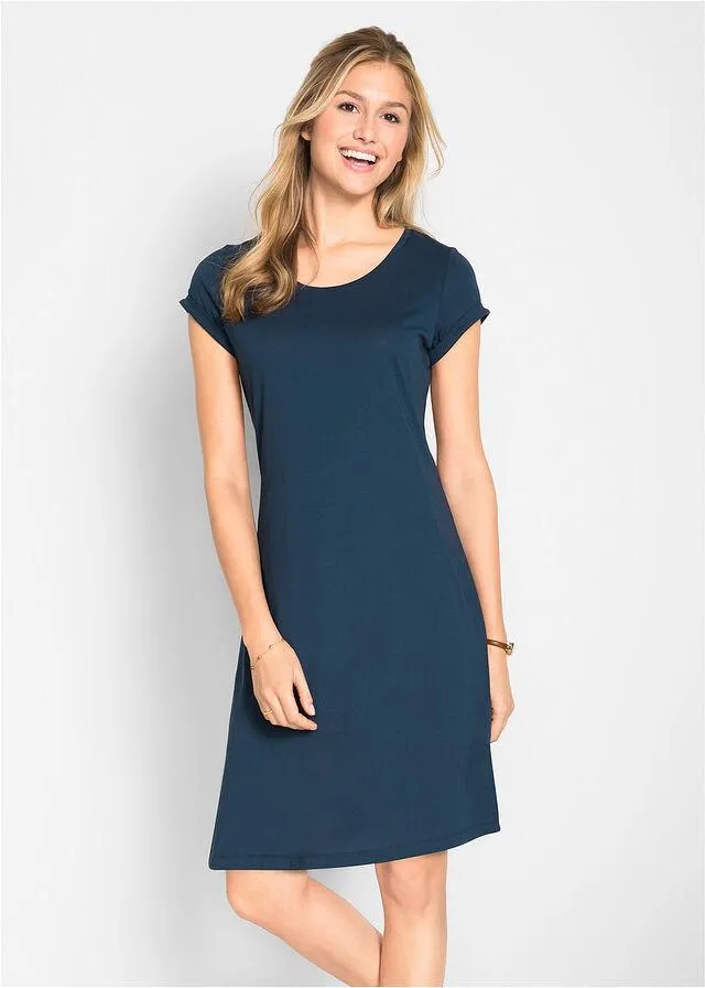 Rochie cu mânecă scurtă