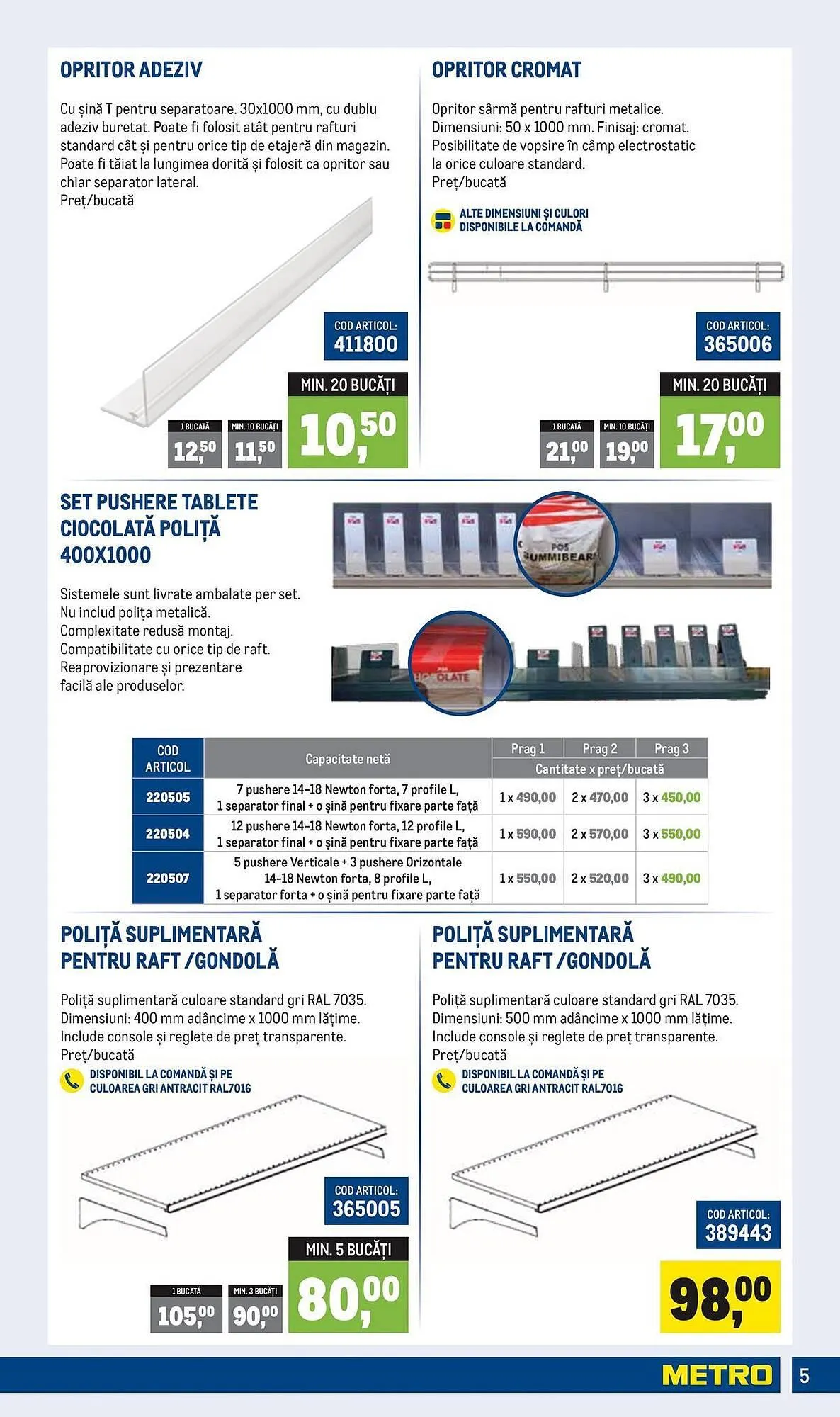 Catalog Catalog Metro de la 1 aprilie până la 30 iunie 2025 - Revista Pagina 5