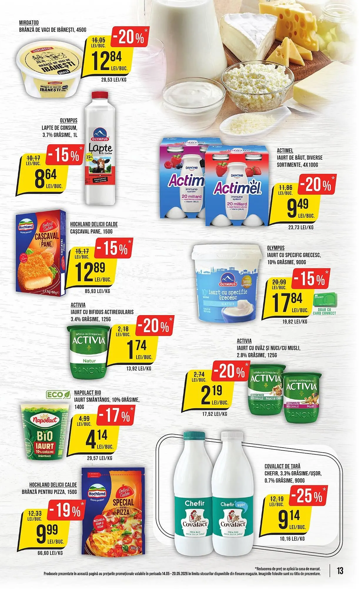 Catalog Catalog Mega Image de la 14 mai până la 20 mai 2026 - Revista Pagina 13